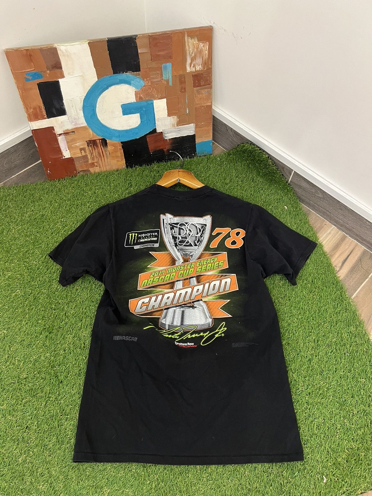 NASCAR Vintage NASCAR Monster Energy Racing T Shirt XL Y2K Stussy Size US S / EU 44-46 / 1 - 9 Thumbnail