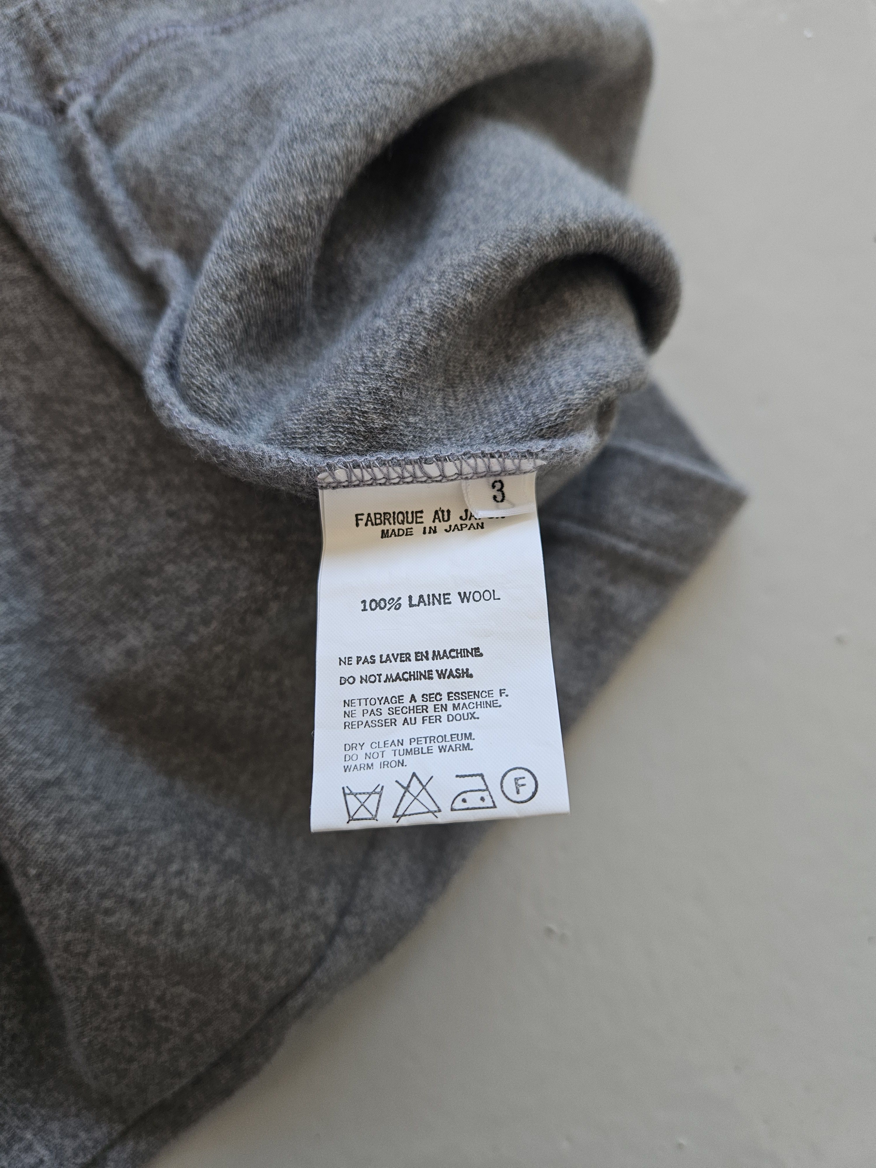 Y's for Men Yohji Yamamoto Y's for men wool mockneck sweater Size US M / EU 48-50 / 2 - 12 Thumbnail