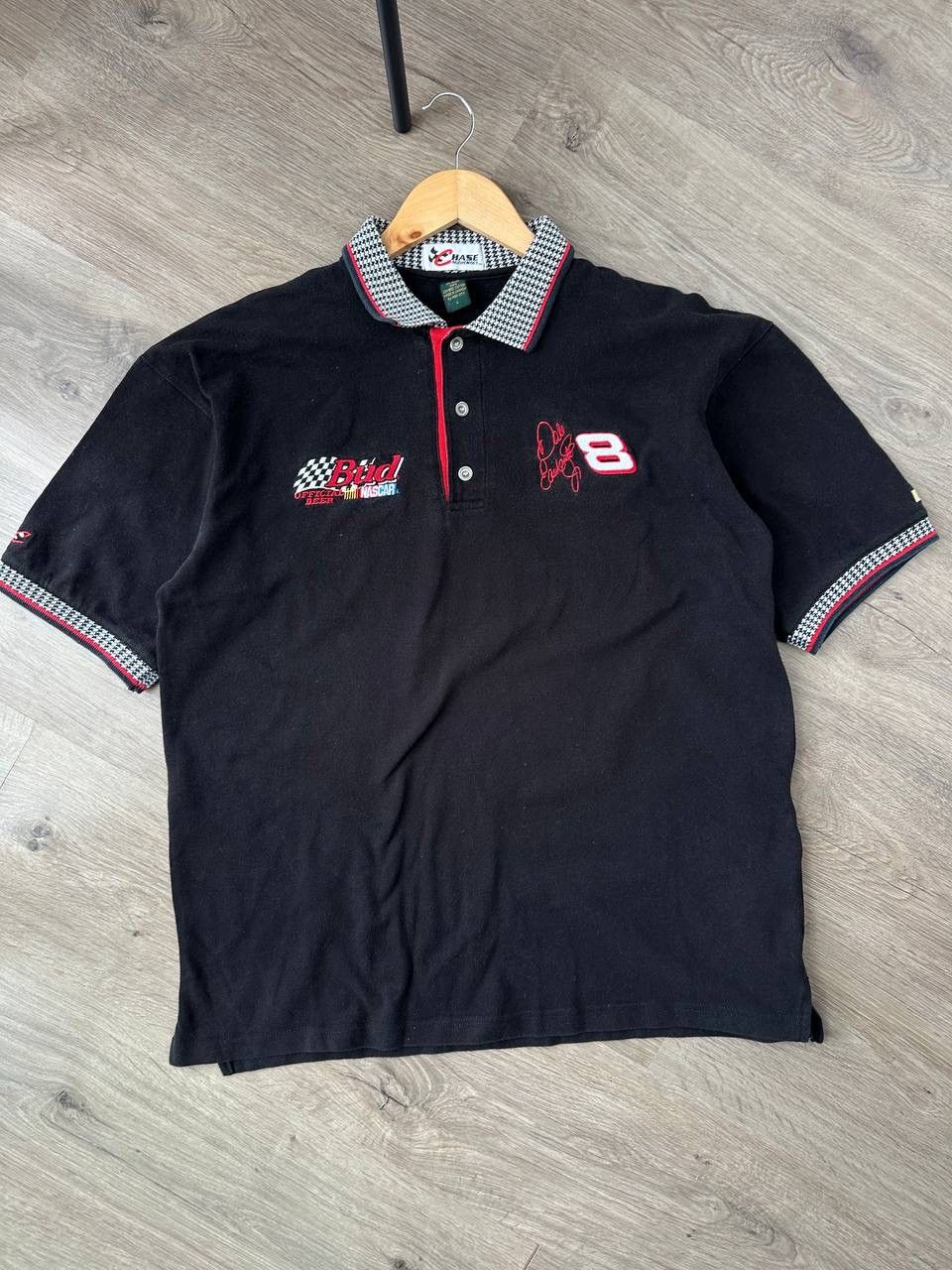 Vintage Vintage Racing NASCAR’s Bud Polo T-Shirt Size US L / EU 52-54 / 3 - 5 Thumbnail