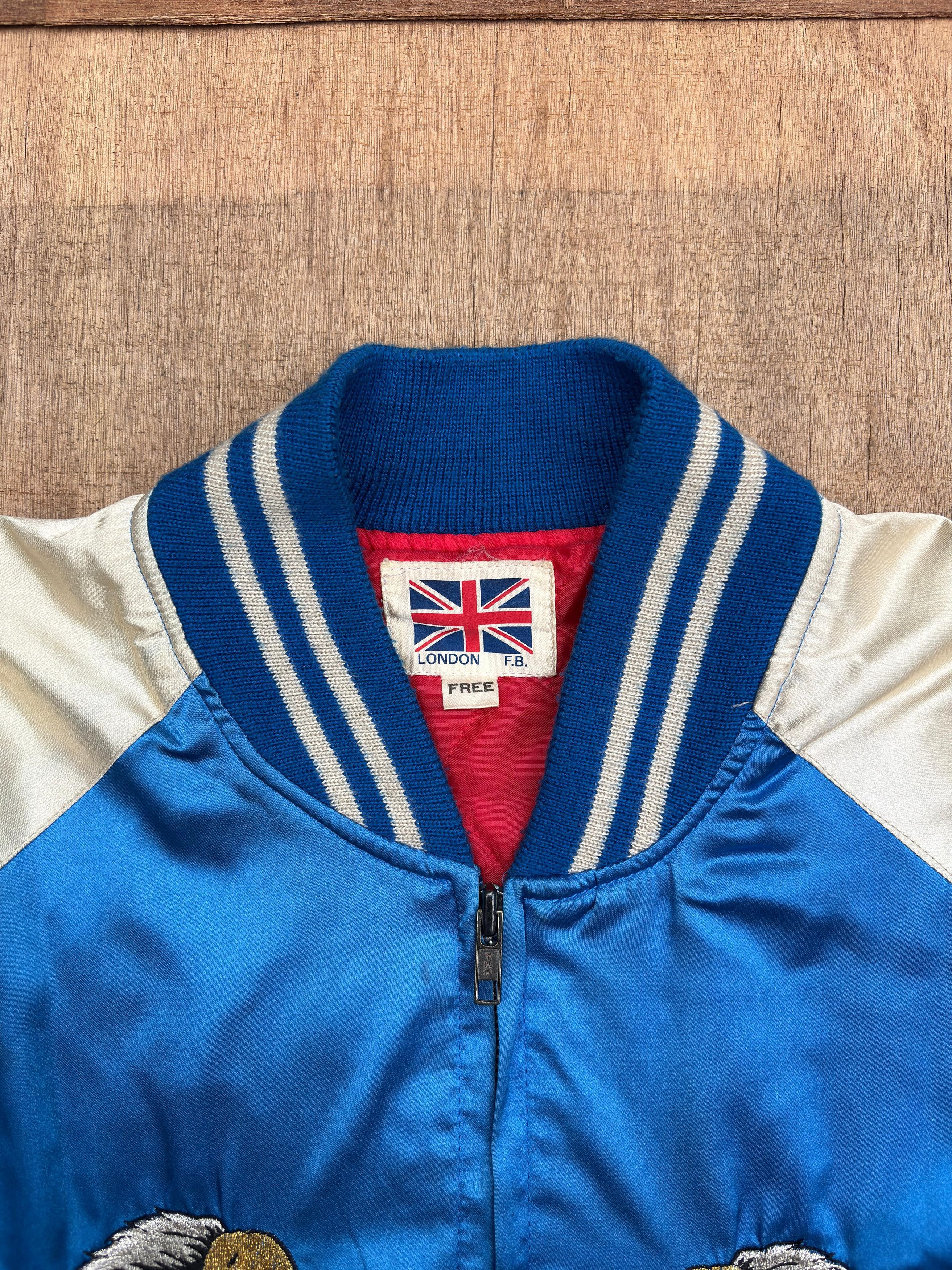 90s 別珍 souvenir jacket Vintage Tigers Souvenir Jacket Vintage 90s Sukajan Tokyo Japanese