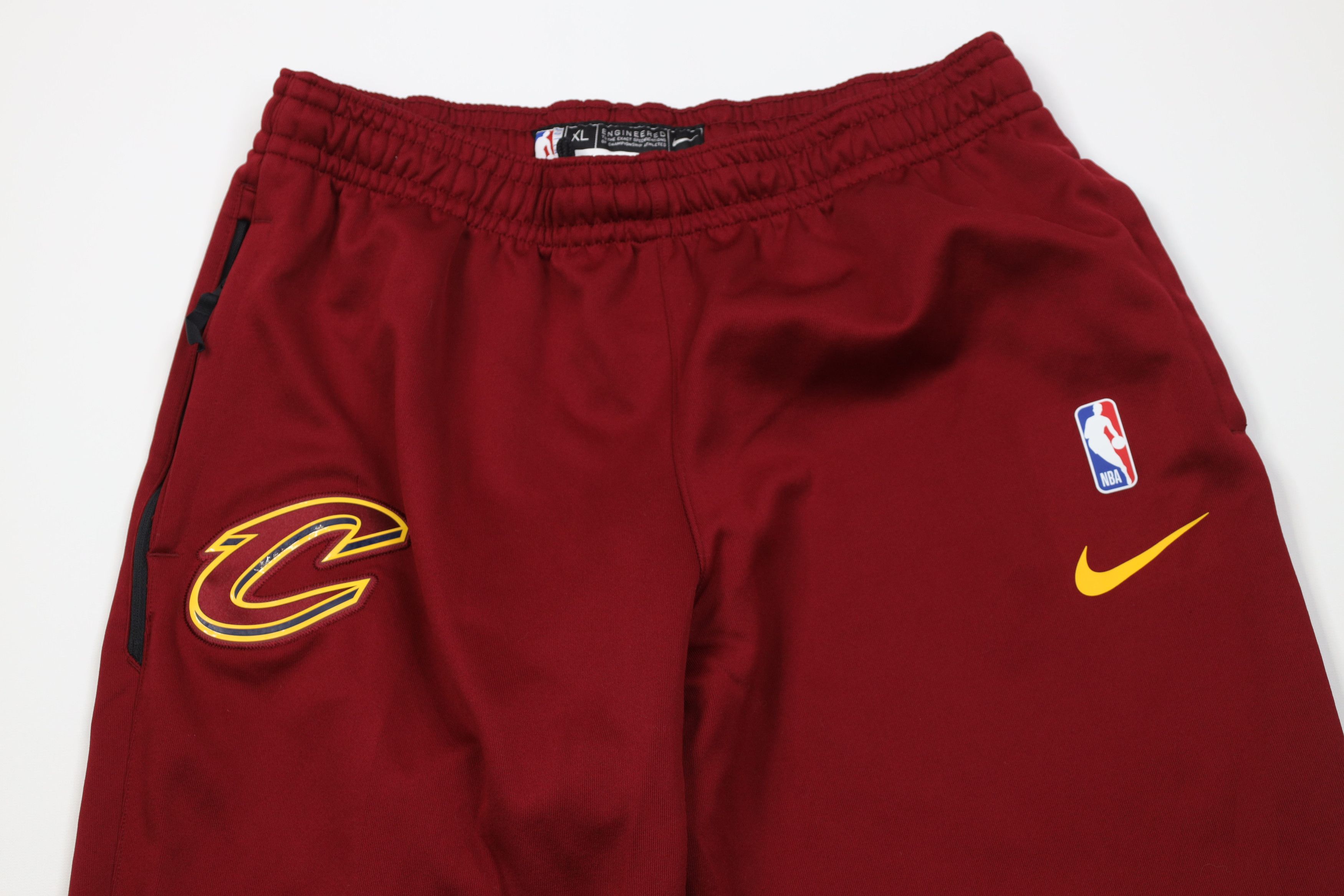 Nike Nike NBA Cavaliers Basketball Wide Leg Sweatpants Pants Red Size US 32 / EU 48 - 2 Thumbnail