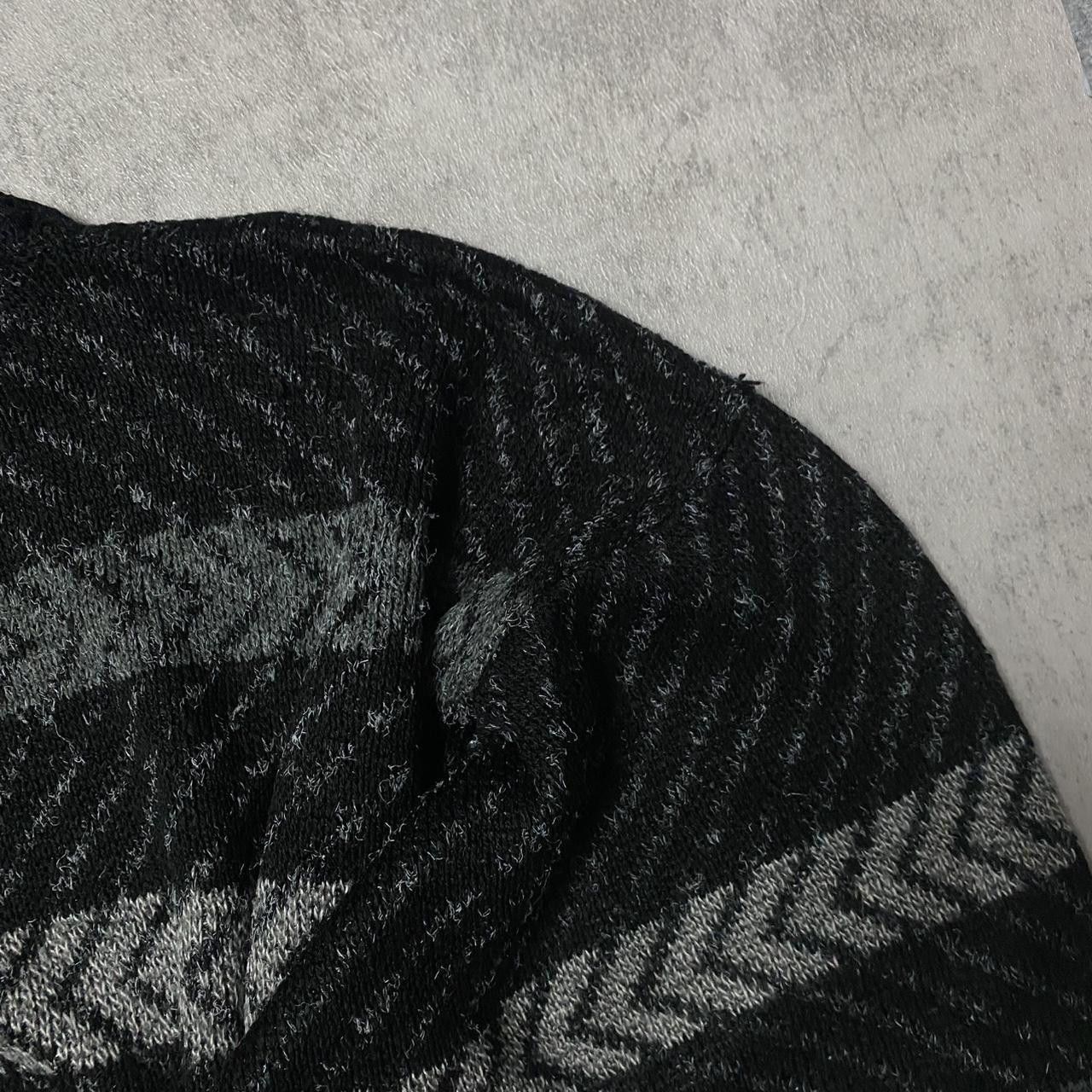Other Black and grey vintage 80s knit sweater knit #retrofashion Size US S / EU 44-46 / 1 - 6 Thumbnail