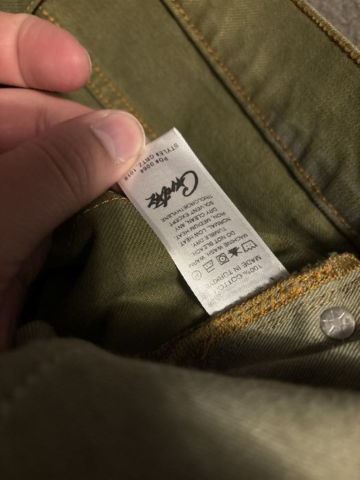 Corteiz Cortiez Alcatraz Olive Jeans | Grailed