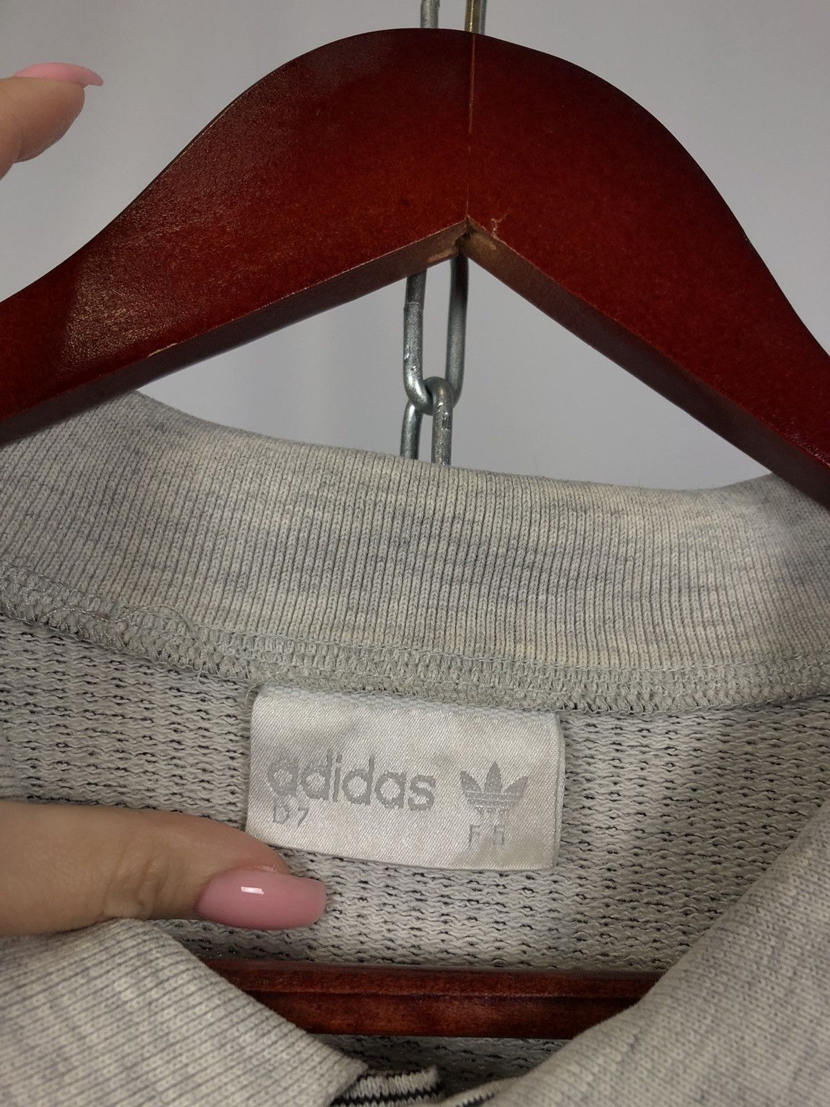 Adidas Adidas polo sweatshirt 1/3 vintage rare 90x 80x Size US L / EU 52-54 / 3 - 3 Thumbnail