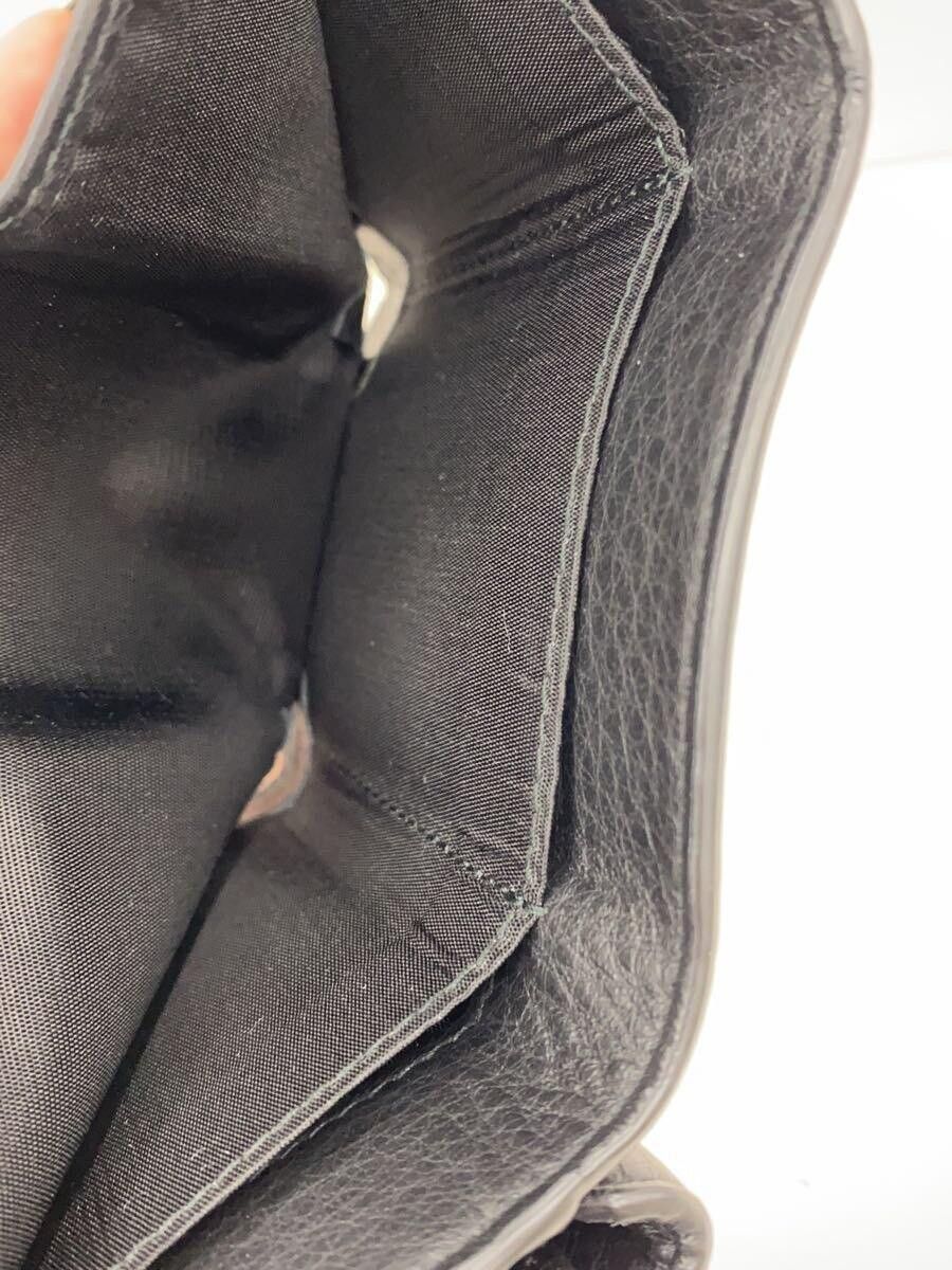 Balenciaga Balenciaga Leather Bi-Fold Wallet Black Size ONE SIZE - 5 Thumbnail