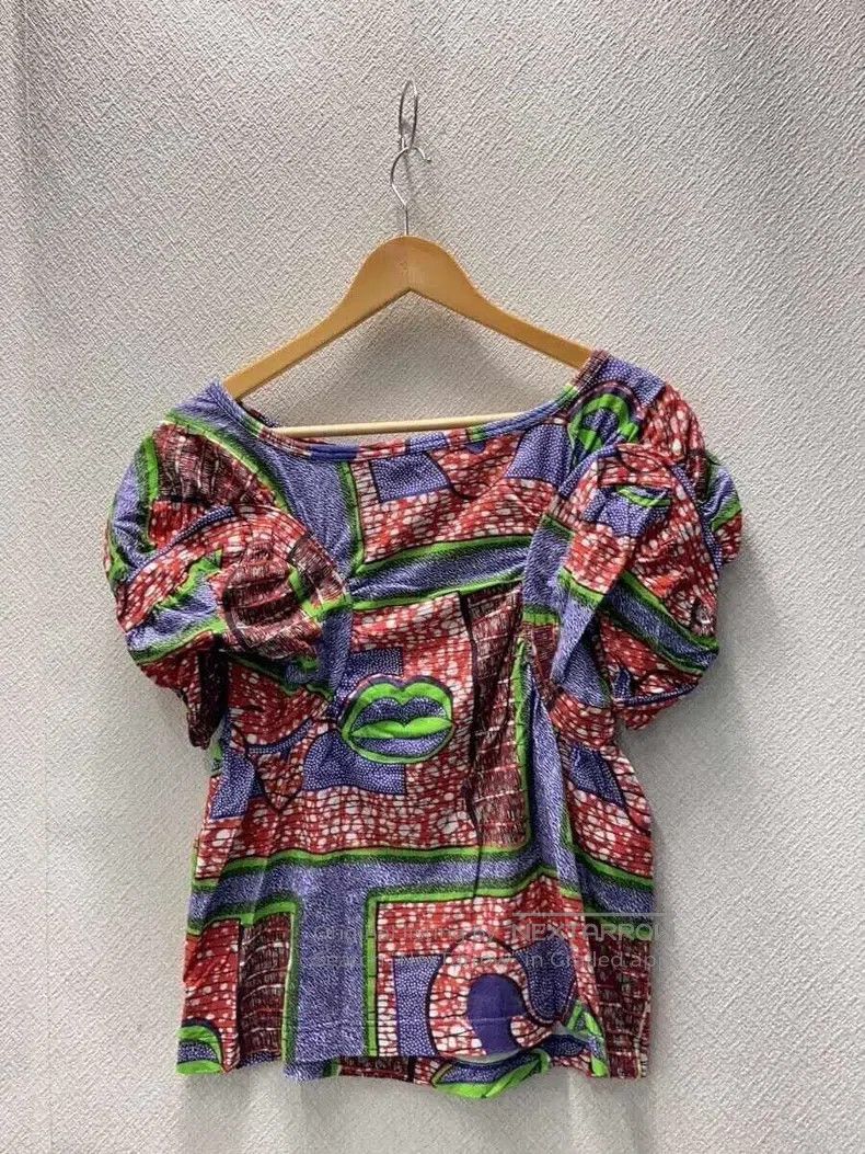 Junya Watanabe Junya Watanabe Kaleidoscope bubble sleeve doll short sleev Size M / US 6-8 / IT 42-44 - 2 Thumbnail