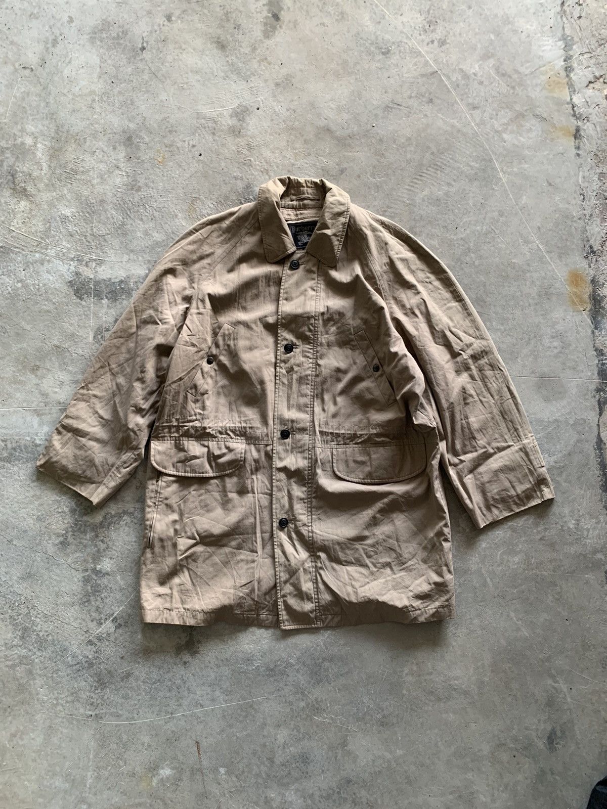 Burberry × Designer Rare sample burberry coats/parka style luxury designer Size US XL / EU 56 / 4 - 1 Thumbnail