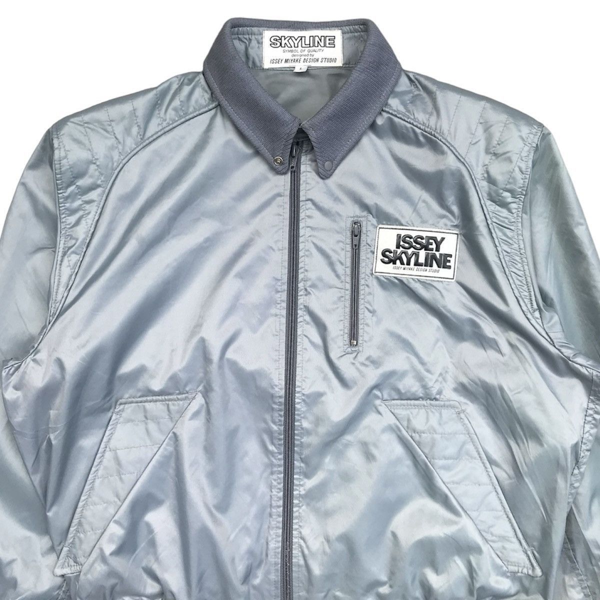 Issey Miyake Vintage 80s Skyline Issey Miyake Bombers Jacket Large Size US L / EU 52-54 / 3 - 10 Thumbnail