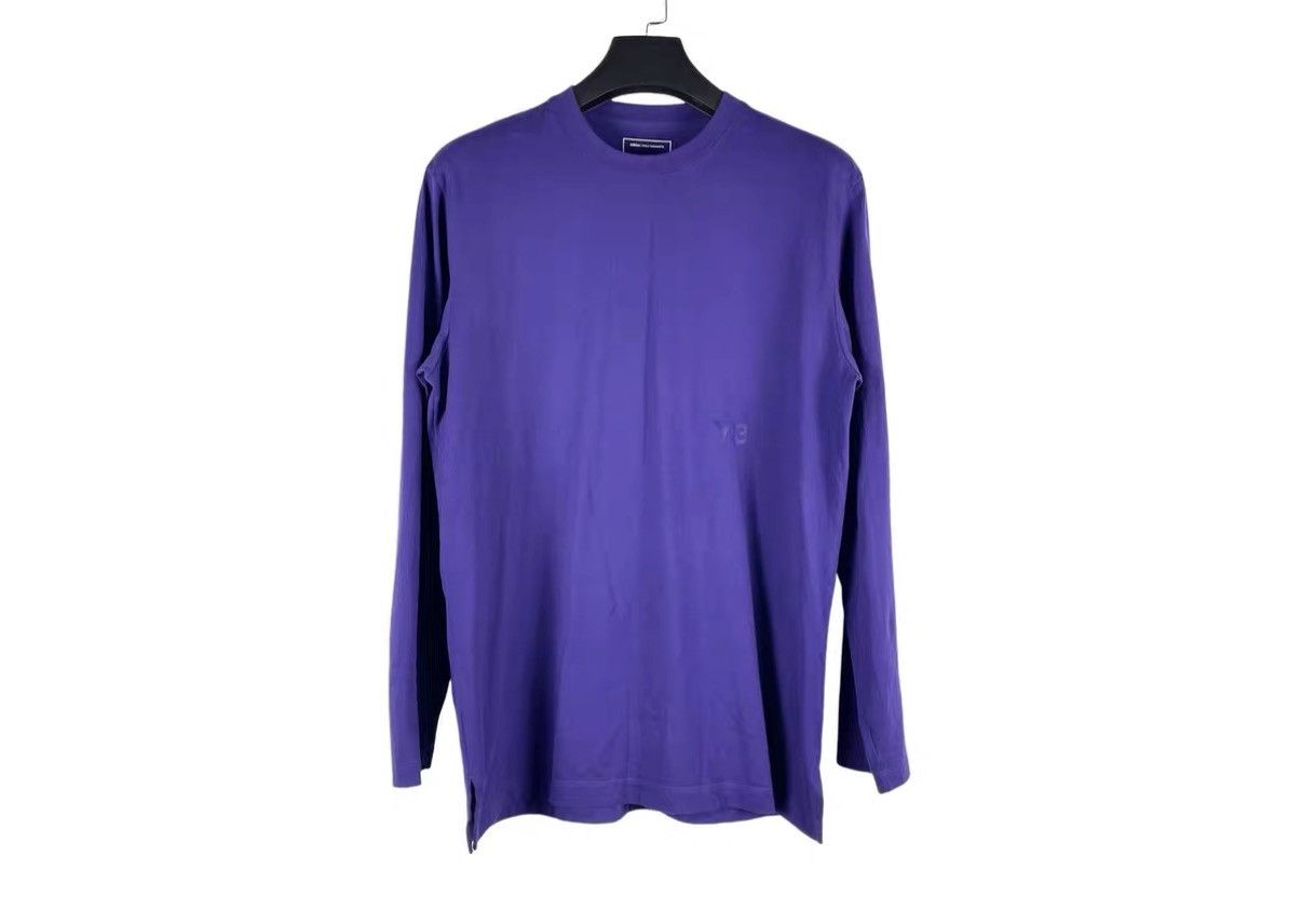 Y-3 Y-3 Yohji Yamamoto Small Logo Print Long Sleeve J31 Size US S / EU 44-46 / 1 - 1 Thumbnail