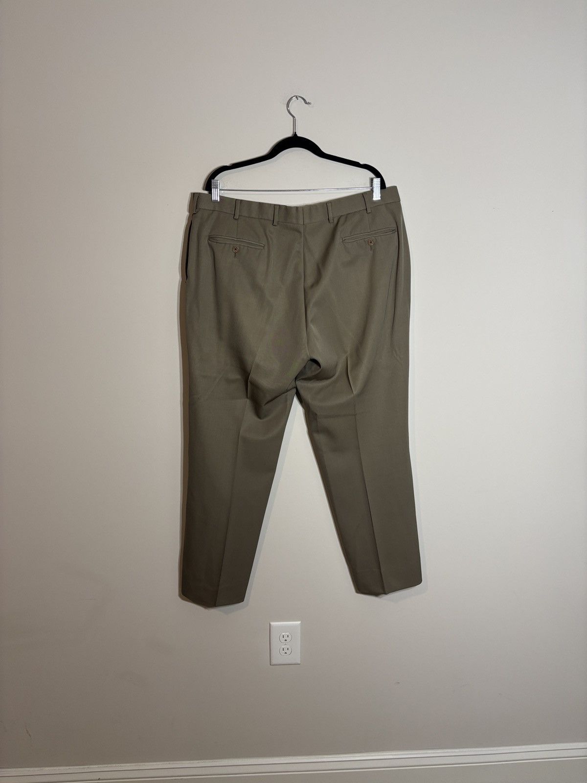 Brooks Brothers Brooks Brothers 1818 Madison Dress Pants Khaki 39x29 Size US 40 / EU 56 - 4 Thumbnail