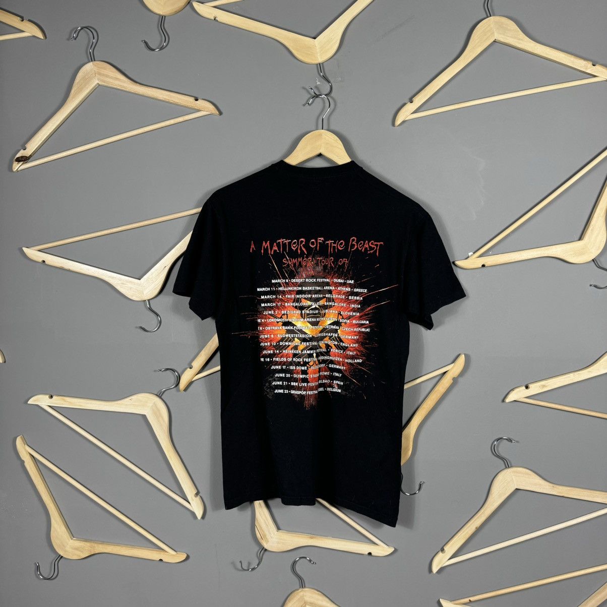 Band Tees × Iron Maiden Iron Maiden 2006 Band T-shirt Size US S / EU 44-46 / 1 - 2 Thumbnail