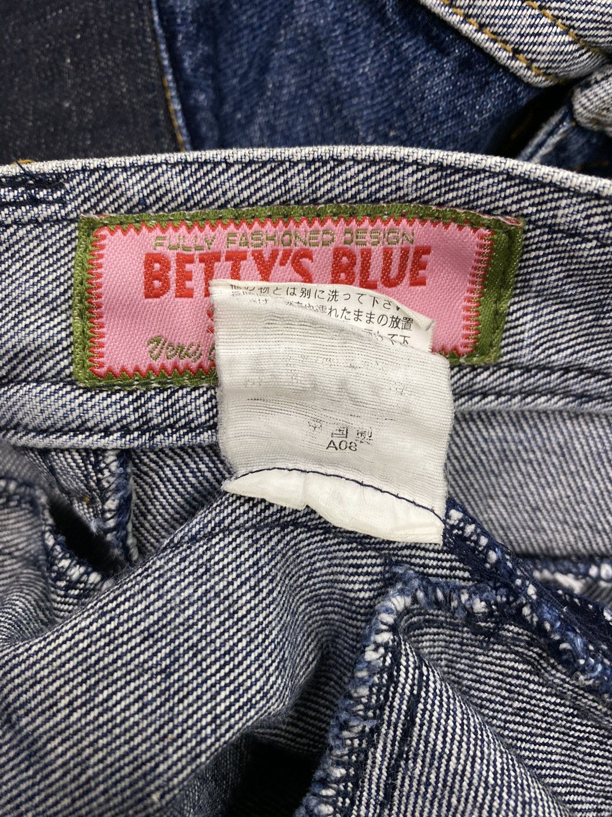 Blue Blue Japan Betty’s Blue by Shinji Abe Flare Denim Size 29" - 14 Thumbnail