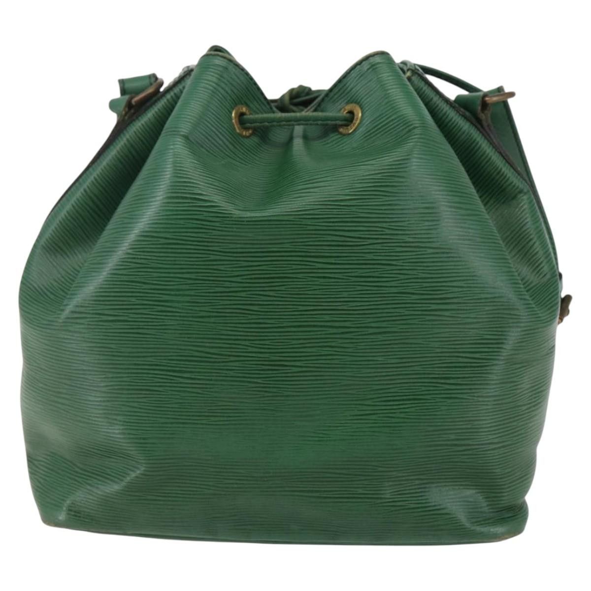 Louis Vuitton LOUIS VUITTON Epi Petit Noe Shoulder Bag Green M44104 Size ONE SIZE - 3 Thumbnail