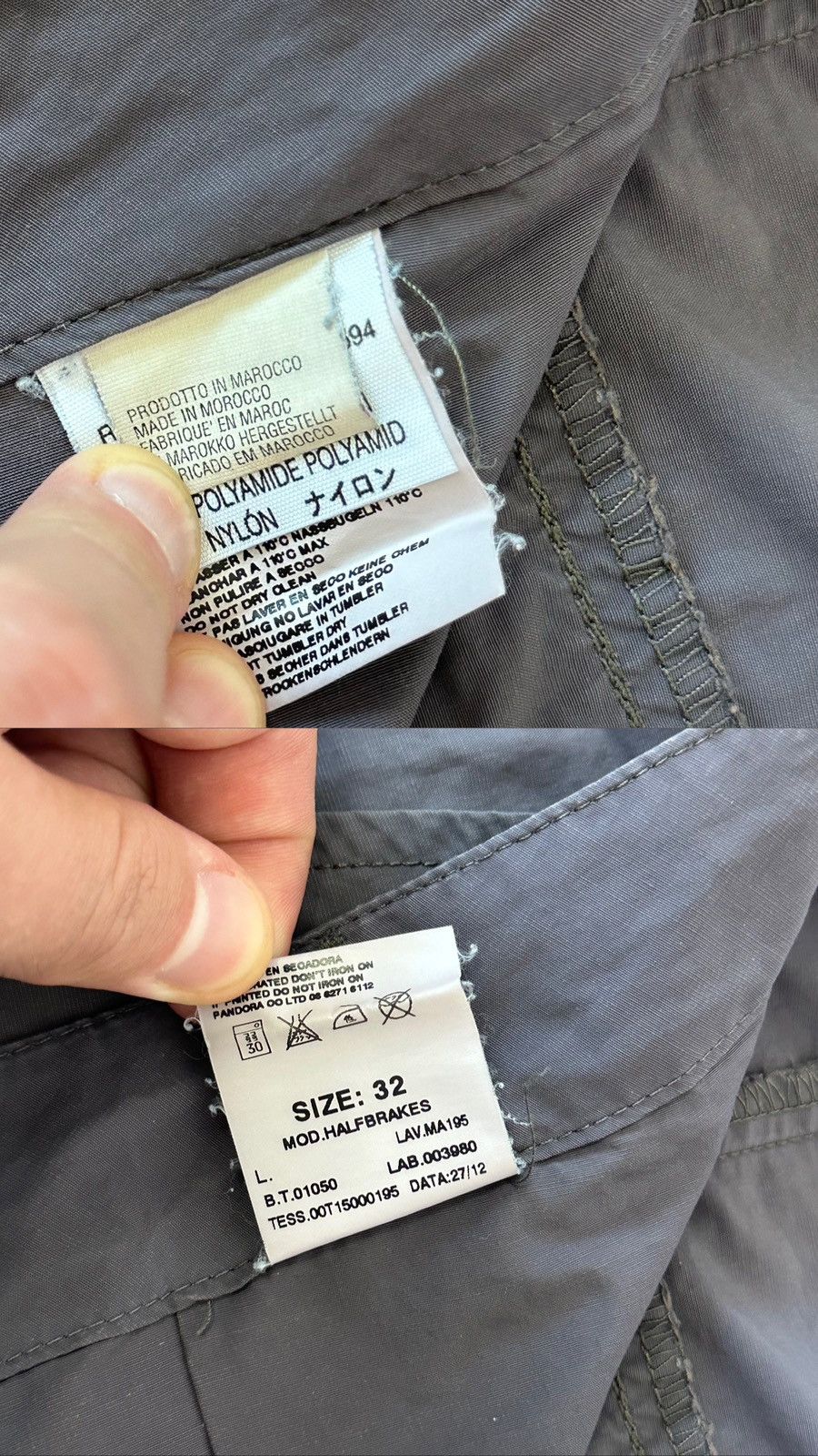 Diesel × If Six Was Nine × Vintage Vintage Diesel Faded Nylon Breeches Size US 32 / EU 48 - 10 Thumbnail
