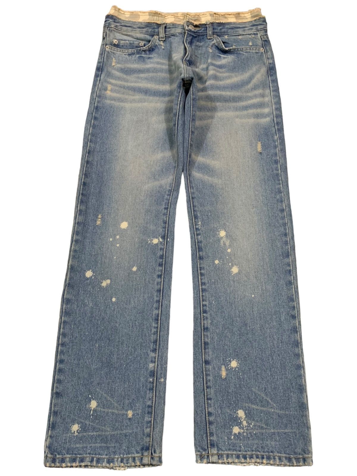 14th addiction】Coating Camouflage Pants