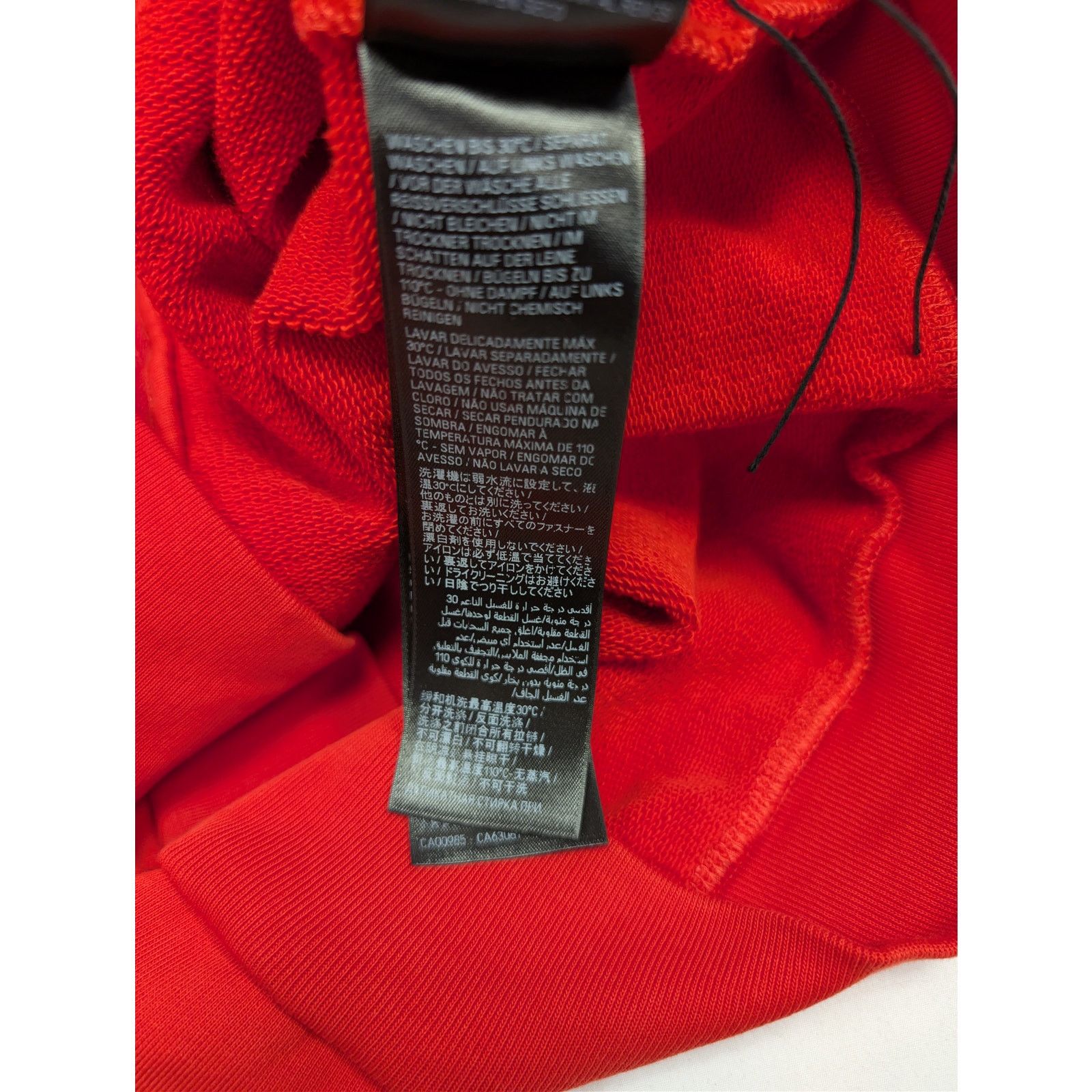 Balenciaga × Under Armour o1rshd1 Zip up Hoodie in Red Size US S / EU 44-46 / 1 - 20 Thumbnail