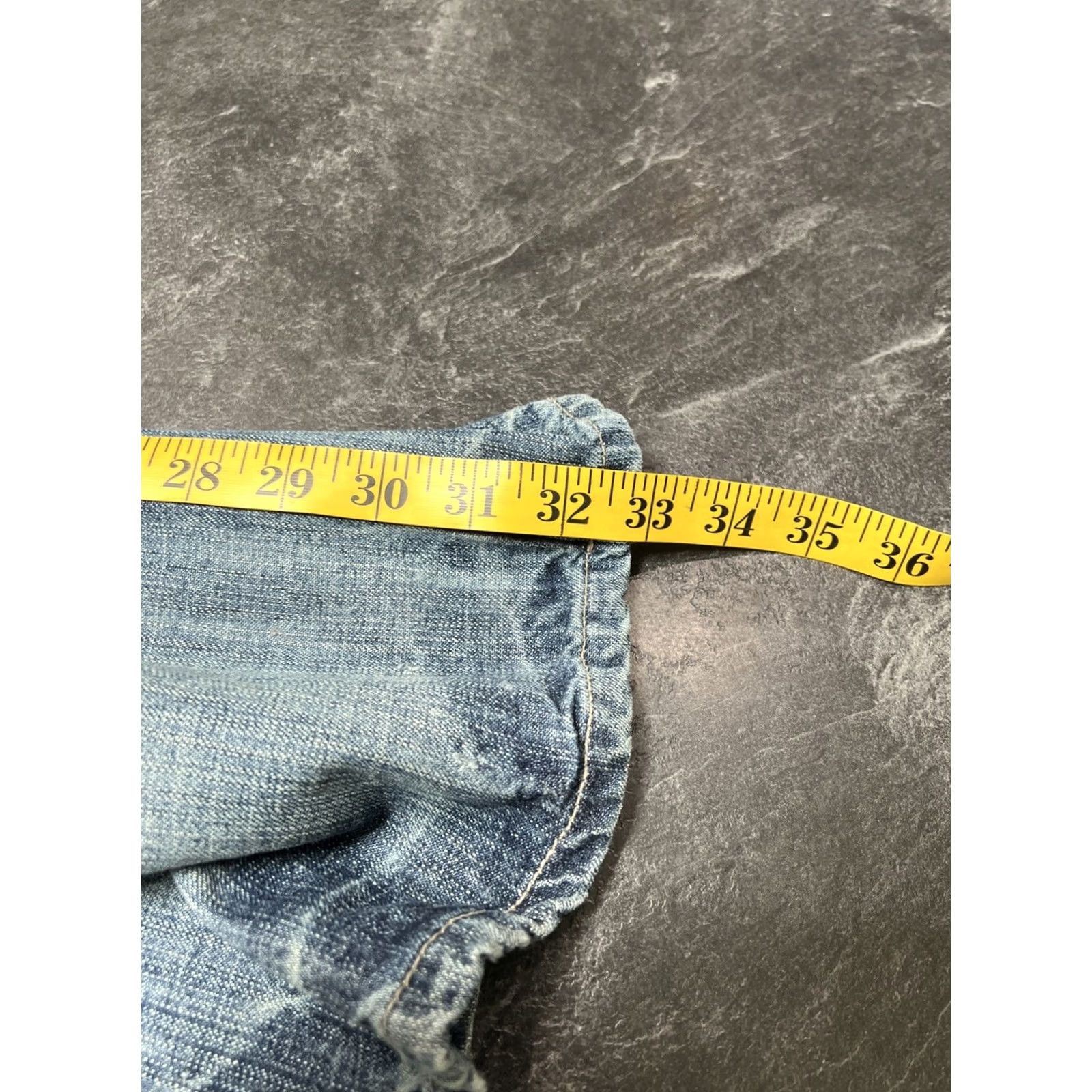Denime VINTAGE Girbaud Jeans Men Regular 38 Blue 90s Wide-Leg Denim 33in Inseam Mens Size US 38 / EU 54 - 5 Thumbnail