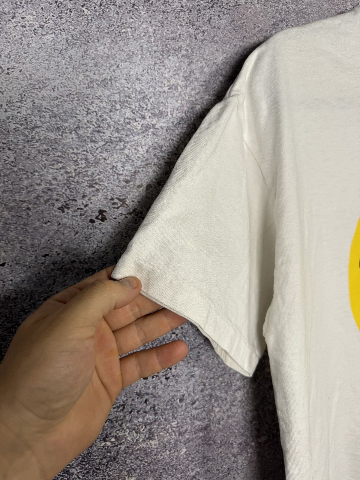 READYMADE READYMADE SMILEY FACE WHITE TEE Size US S / EU 44-46 / 1 - 4 Thumbnail