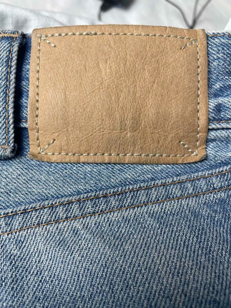 Celine Celine Wash Design Denim Pants with Frayed Hem Size US 28 / EU 44 - 4 Thumbnail
