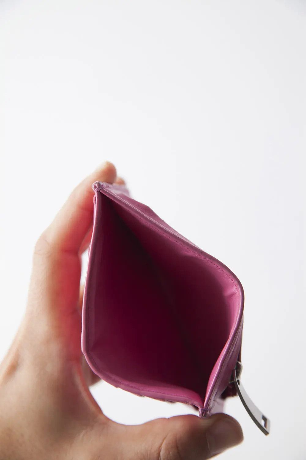 Bottega Veneta Nappa Intrecciato Zip Card Holder Pink Size ONE SIZE - 4 Thumbnail