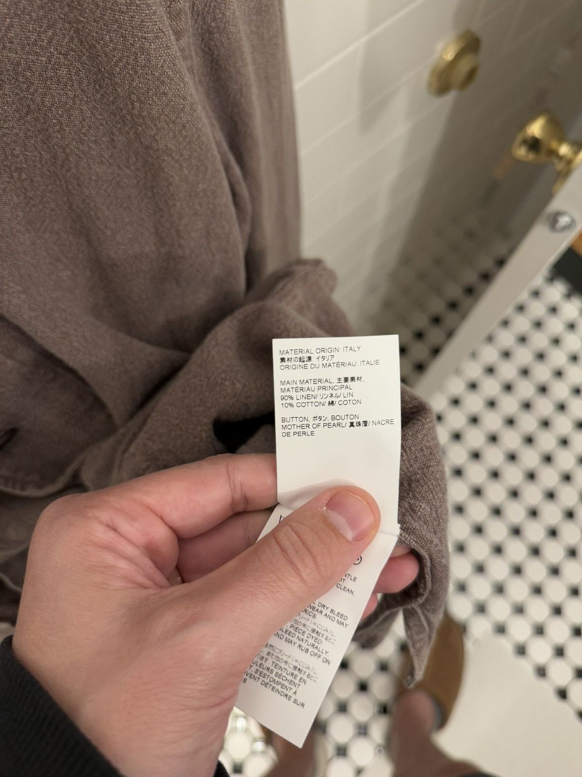 Our Legacy Our Legacy Haven Jacket Bohemian Sack Weave [52] Size US L / EU 52-54 / 3 - 6 Thumbnail