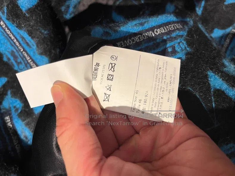 Valentino Valentino Blue mohair coat Size US S / EU 44-46 / 1 - 4 Thumbnail