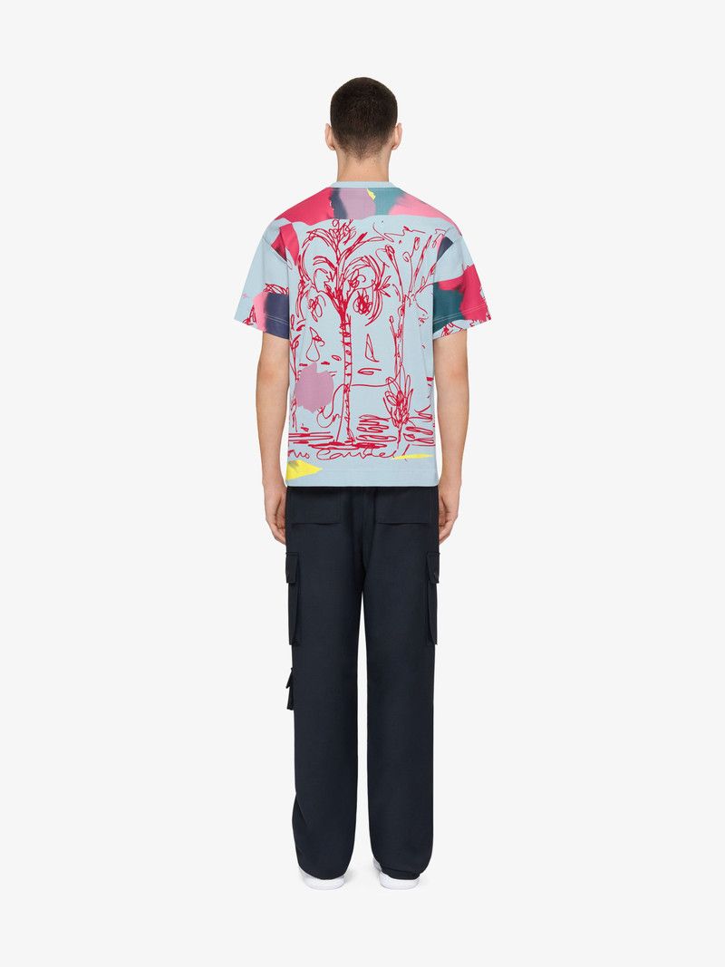 Givenchy o1w1db10326 Regular Fit T-Shirt in Multicolor Size US XXL / EU 58 / 5 - 3 Thumbnail
