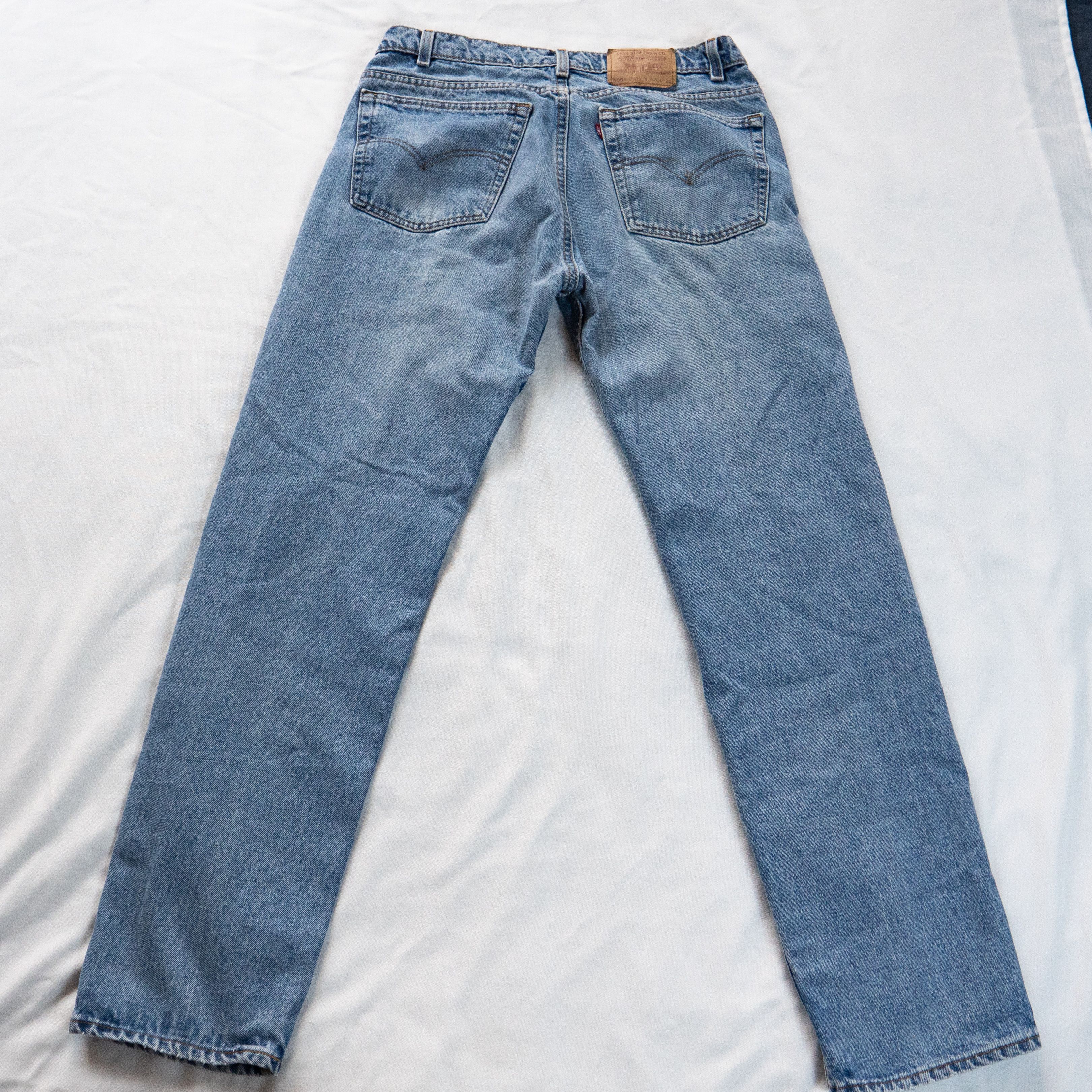Levi's Vintage 1995 Levi’s 505 – 38x34 – USA-Made – Light Wash Size US 38 / EU 54 - 2 Thumbnail