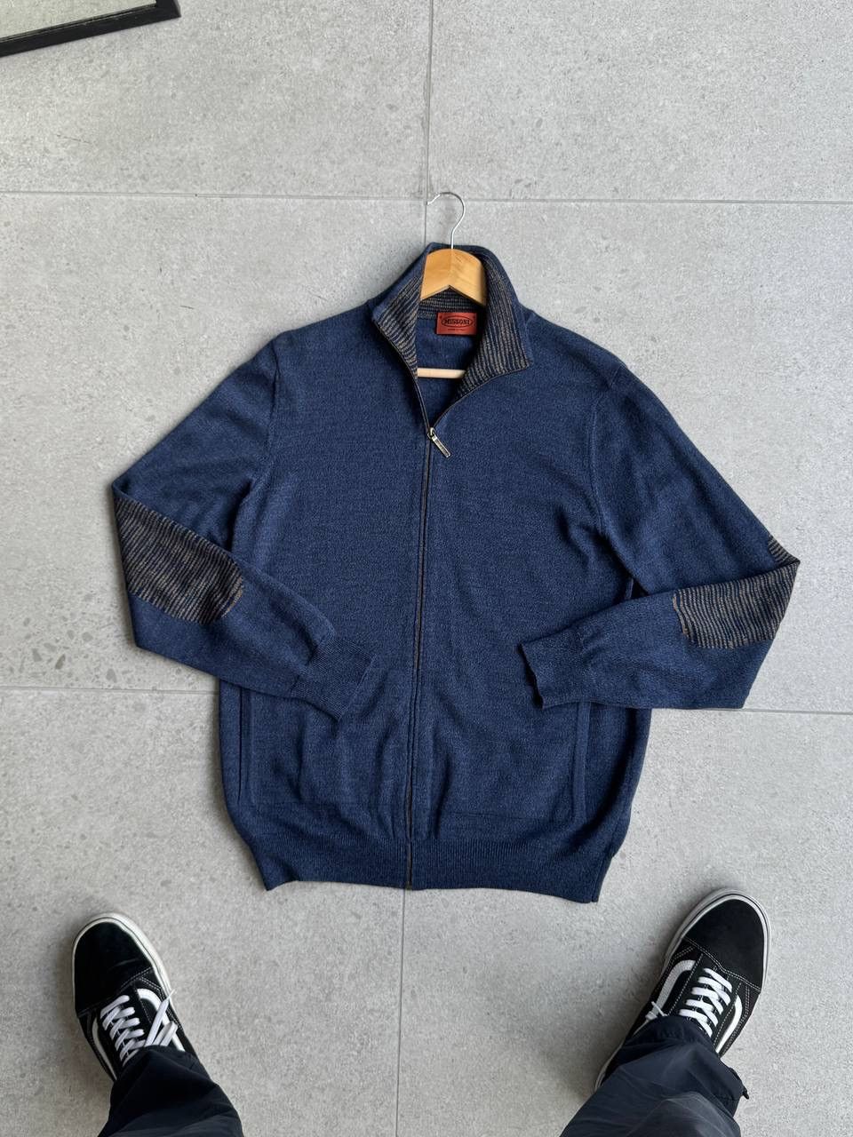 Missoni Missoni wool zip jumper 46 Size US S / EU 44-46 / 1 - 6 Thumbnail