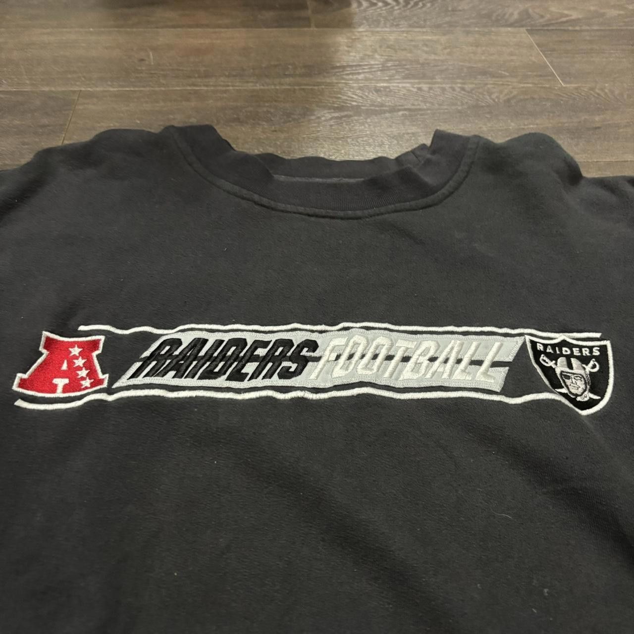 NFL Vintage Oakland raiders crewneck sweatshirt 00s XL Size US XL / EU 56 / 4 - 2 Thumbnail
