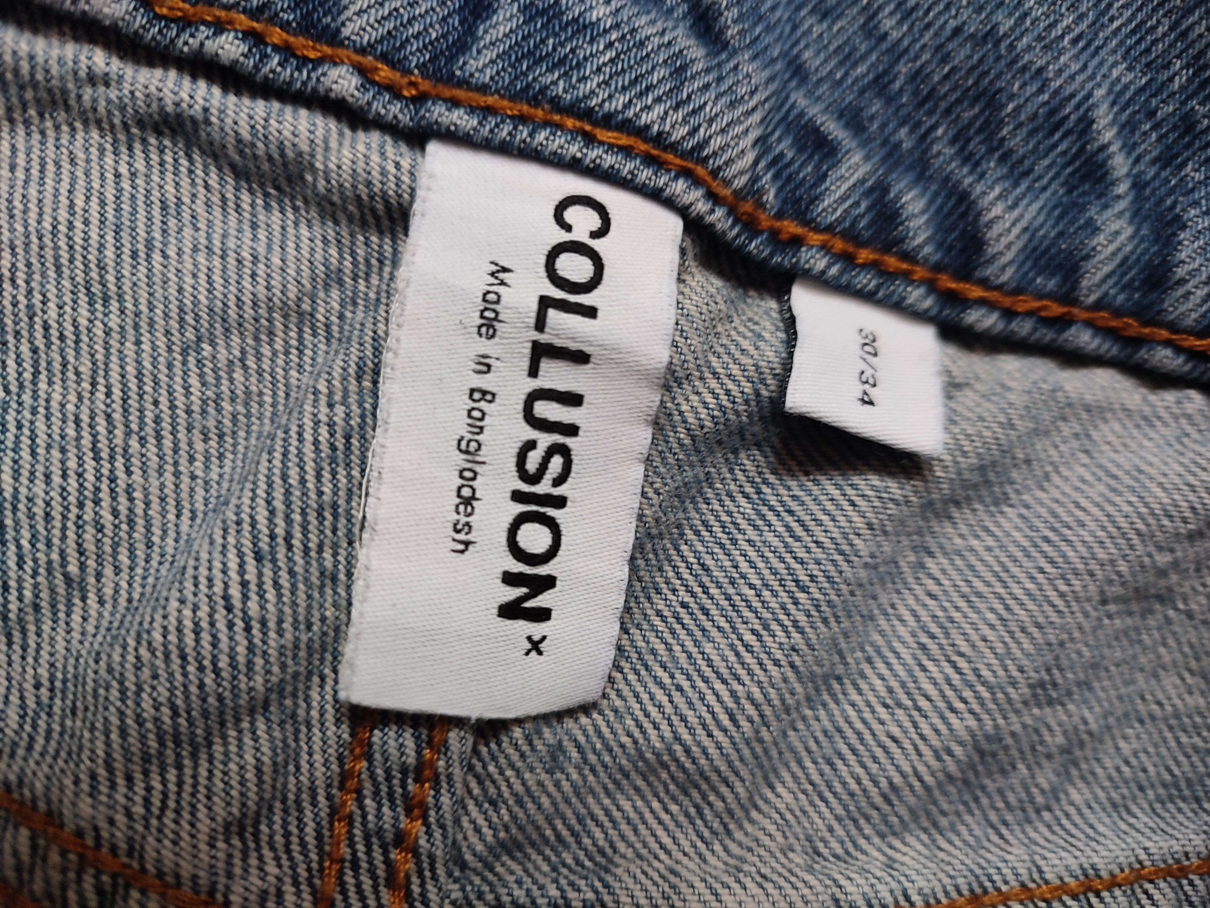 Other Customised collusion baggy jeans Size US 30 / EU 46 - 7 Thumbnail