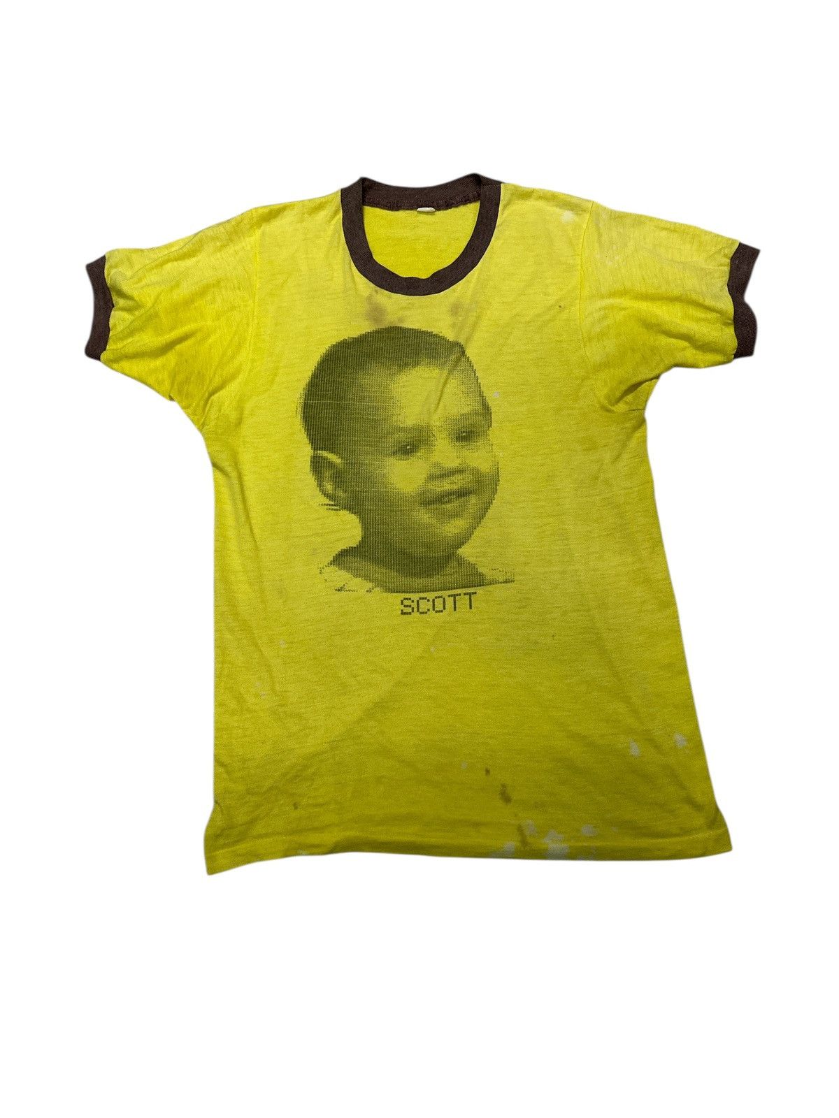 Vintage Vintage Tee 7os Scoot Ringer Distress .. Size US M / EU 48-50 / 2 - 1 Thumbnail