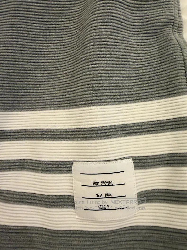 Thom Browne Thom Browne size 2 Gray Shorts Size US 28 / EU 44 - 2 Thumbnail