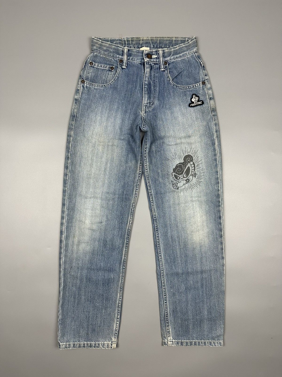 Hysteric Glamour × Japanese Brand 🔥RARE🔥VINTAGE HYSTERIC GLAMOUR JEANS Size US 26 / EU 42 - 2 Thumbnail