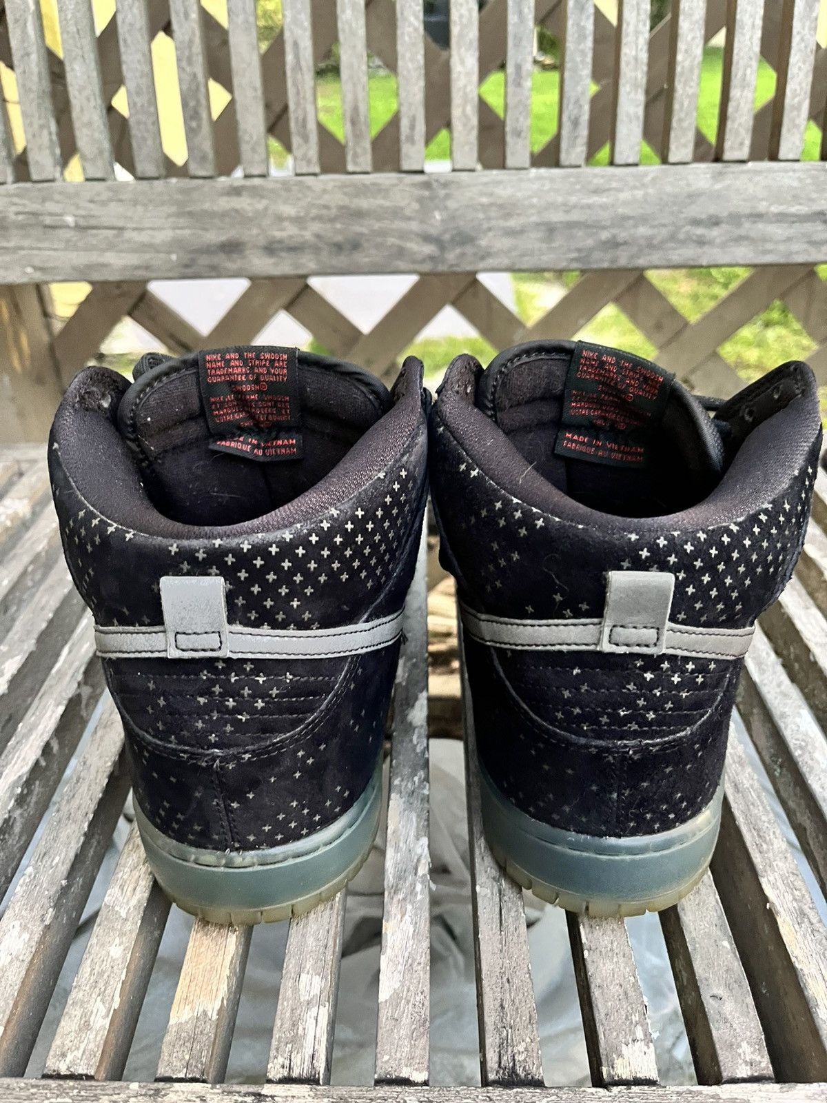 Nike Nike SB Dunk High Flash Pack Black Ice Size US 11 / EU 44 - 4 Thumbnail