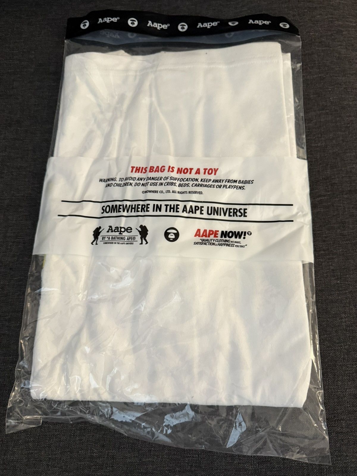 Aape AAPE Yellow Camo Logo Tee White Size US M / EU 48-50 / 2 - 4 Thumbnail