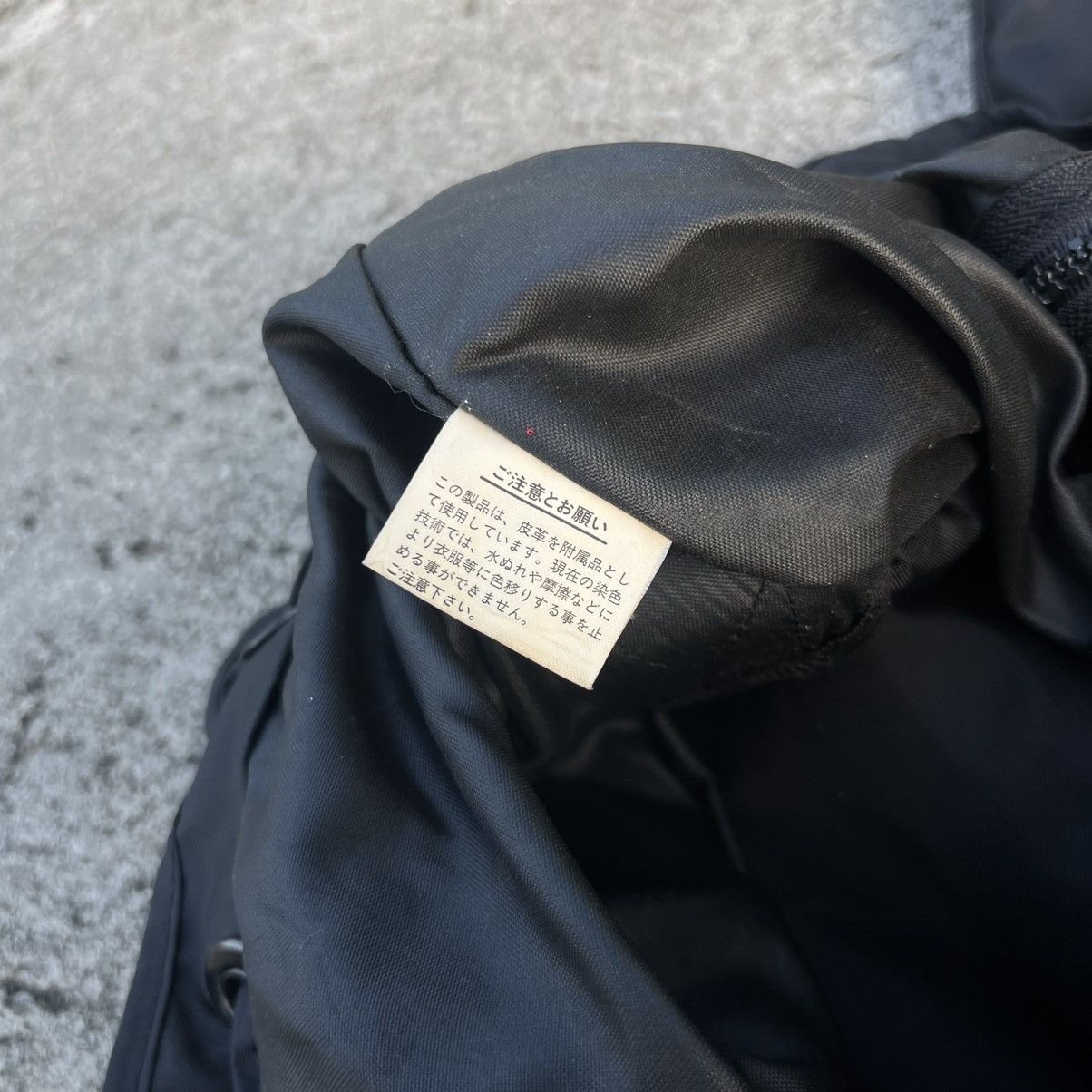 Yohji Yamamoto Yohji Yamamoto Y’Saccs + POUR HOMME Nylon Nylon Backpack Size ONE SIZE - 14 Thumbnail