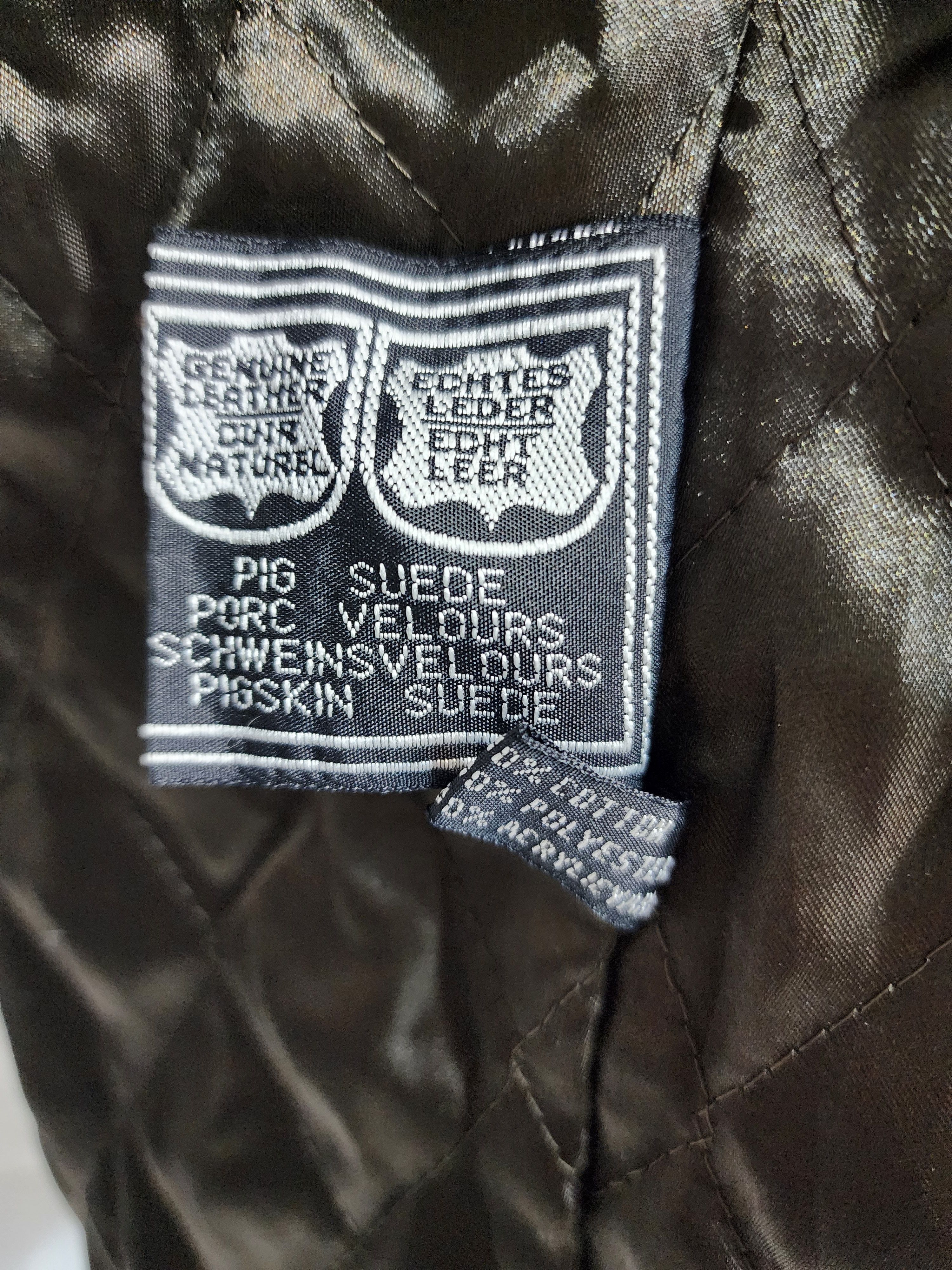 Genuine Leather Vintage Brown Suede Leather Jacket With Hood Size XXL / US 16-18 / IT 52-54 - 10 Thumbnail