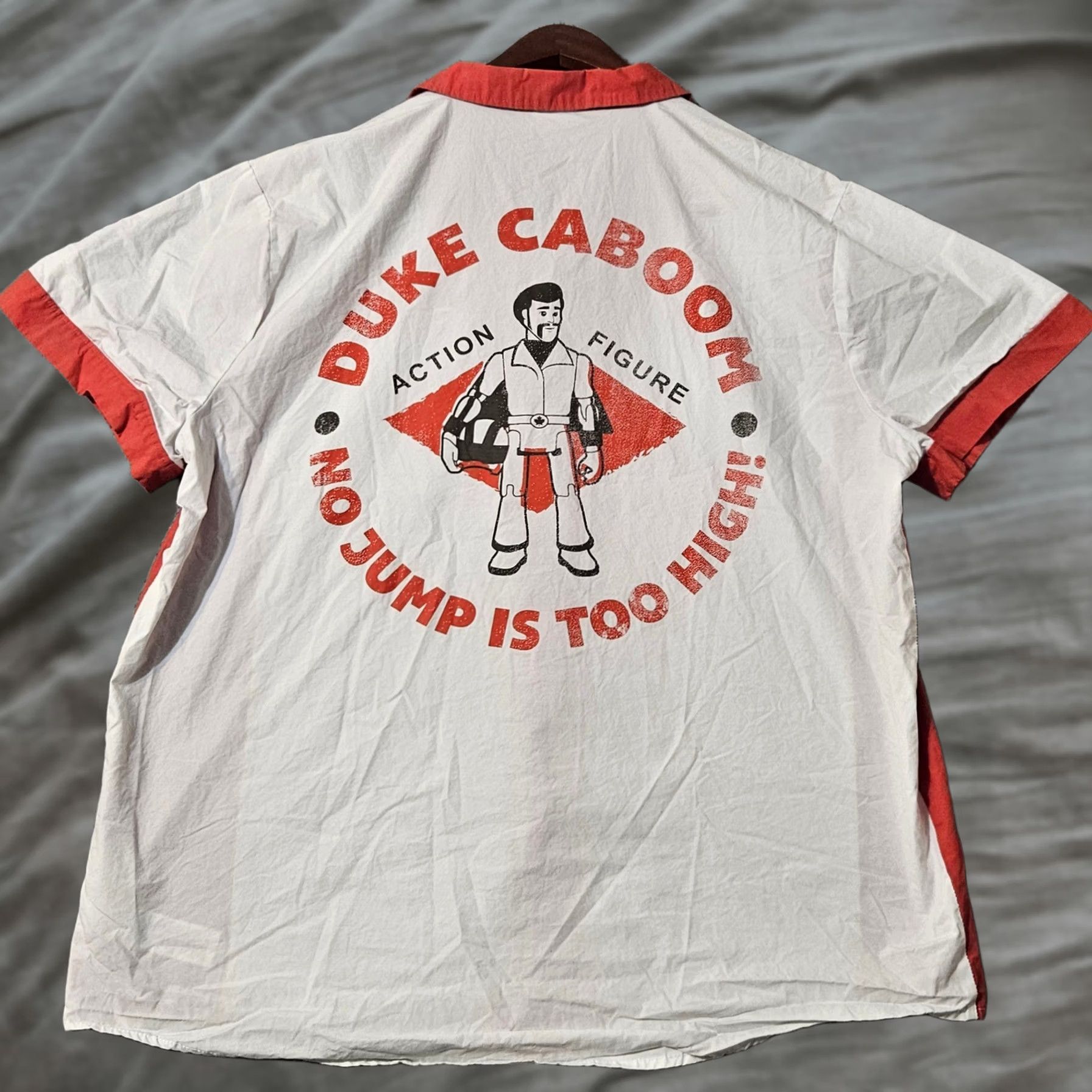 Disney Disney Pixar Toy Story 4 Duke Caboom Adult XL Button Up Shirt Hollywood Studio Size US XL / EU 56 / 4 - 1 Thumbnail