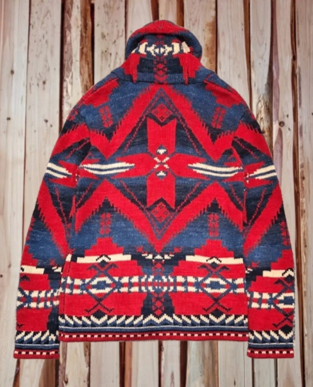 Polo Ralph Lauren Polo ralph lauren navajo aztec southwest sweater jacket Size US L / EU 52-54 / 3 - 2 Thumbnail
