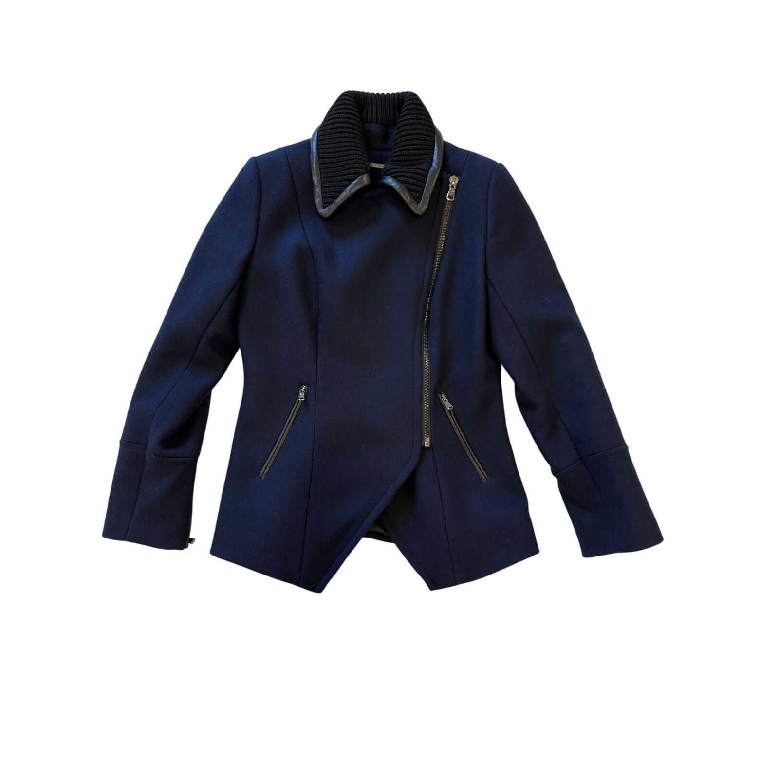 Trina Turk Trina Turk Coat - Wool Coat - Navy - Size 6 Size M / US 6-8 / IT 42-44 - 2 Thumbnail