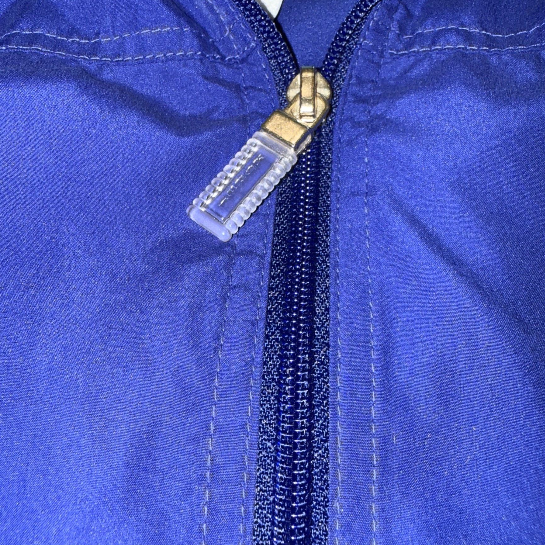 Vintage Cricket Lane Jacket Women Medium Vibrant Blue Full Zip Lined Size M / US 6-8 / IT 42-44 - 4 Thumbnail