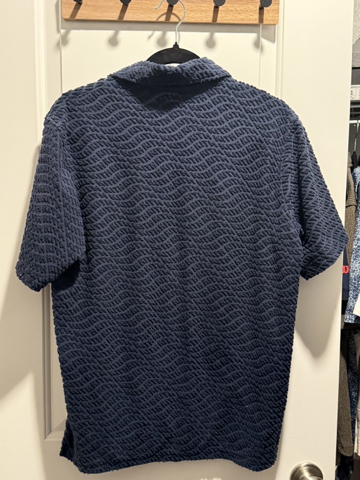Kith Kith Wavy Monogram Button Up Shirt Size US S / EU 44-46 / 1 - 2 Thumbnail