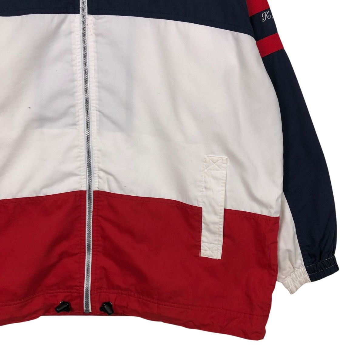 Japanese Brand 🔥VINTAGE ZIPPER LIGHT JACKET RACING DUNLOP BIG LOGO Size US L / EU 52-54 / 3 - 6 Thumbnail