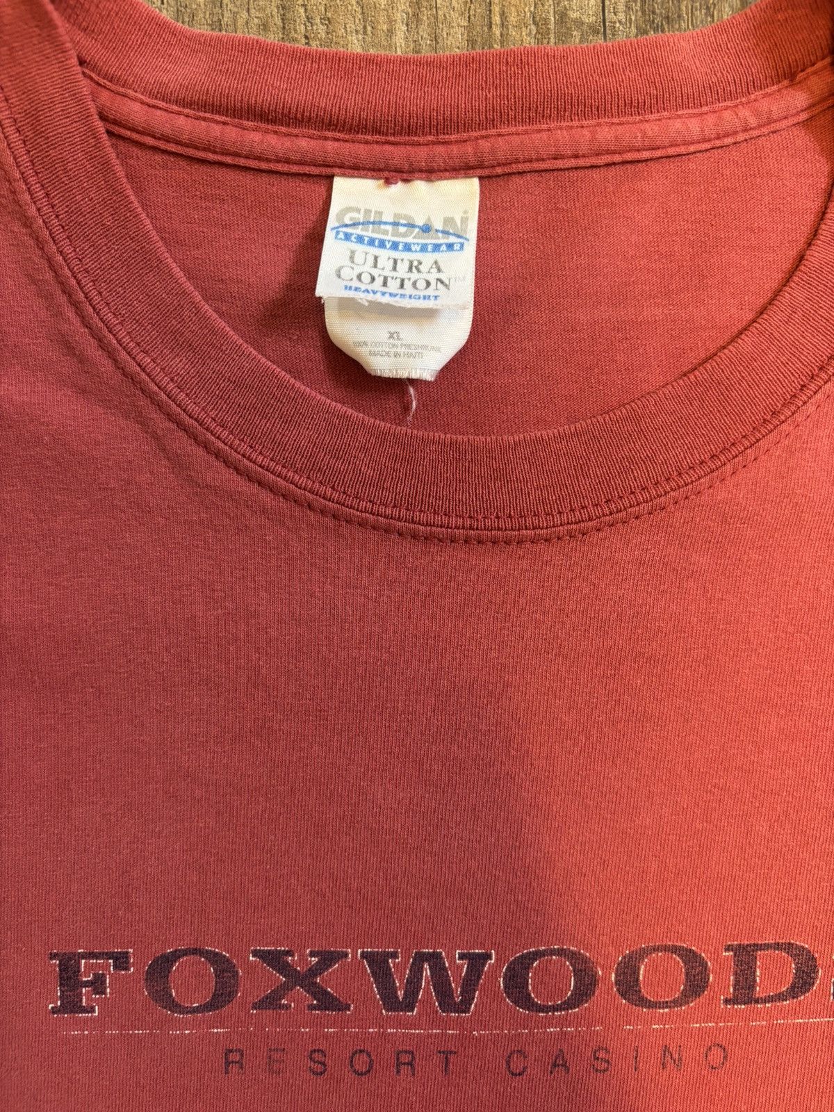 Gildan Vintage Foxwoods Resort & Casino T-Shirt Size US XL / EU 56 / 4 - 2 Thumbnail