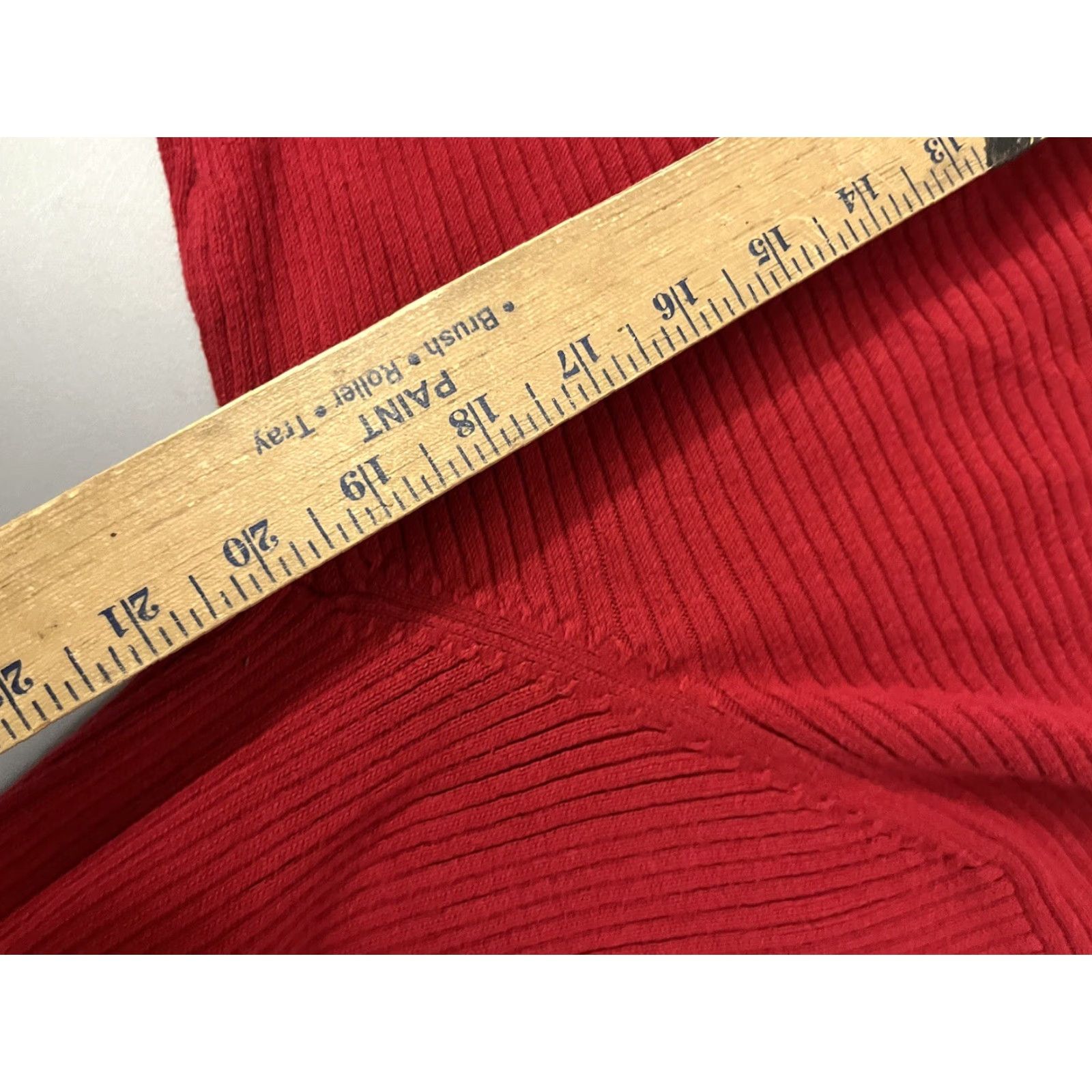 Vintage Venezia Women Sweater SIZE L V-Neck Pullover Knit Red Size L / US 10 / IT 46 - 5 Thumbnail