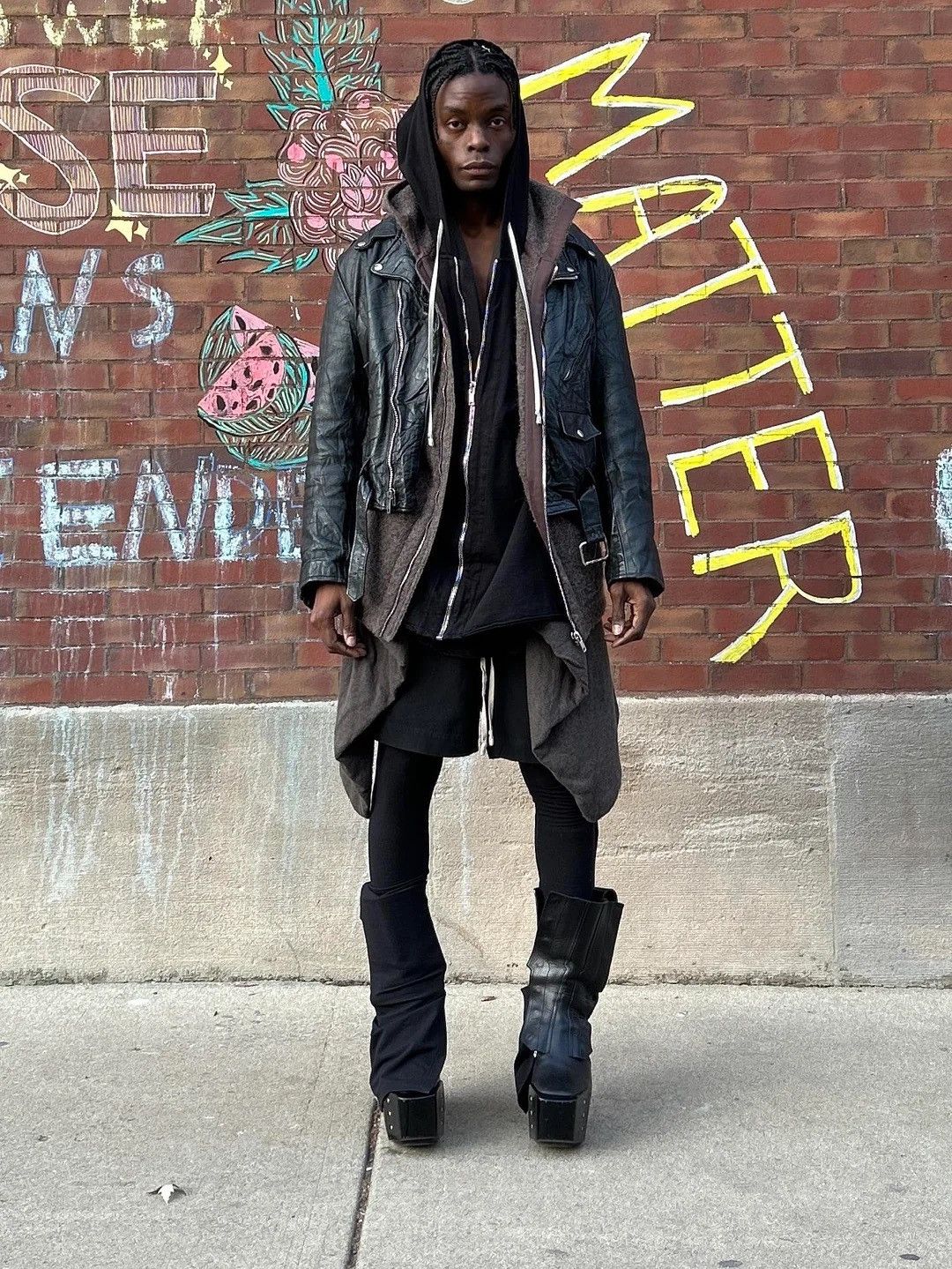 Other Custom Flared Rick Owens Style Carmen Leggings Size US 30 / EU 46 - 14 Thumbnail