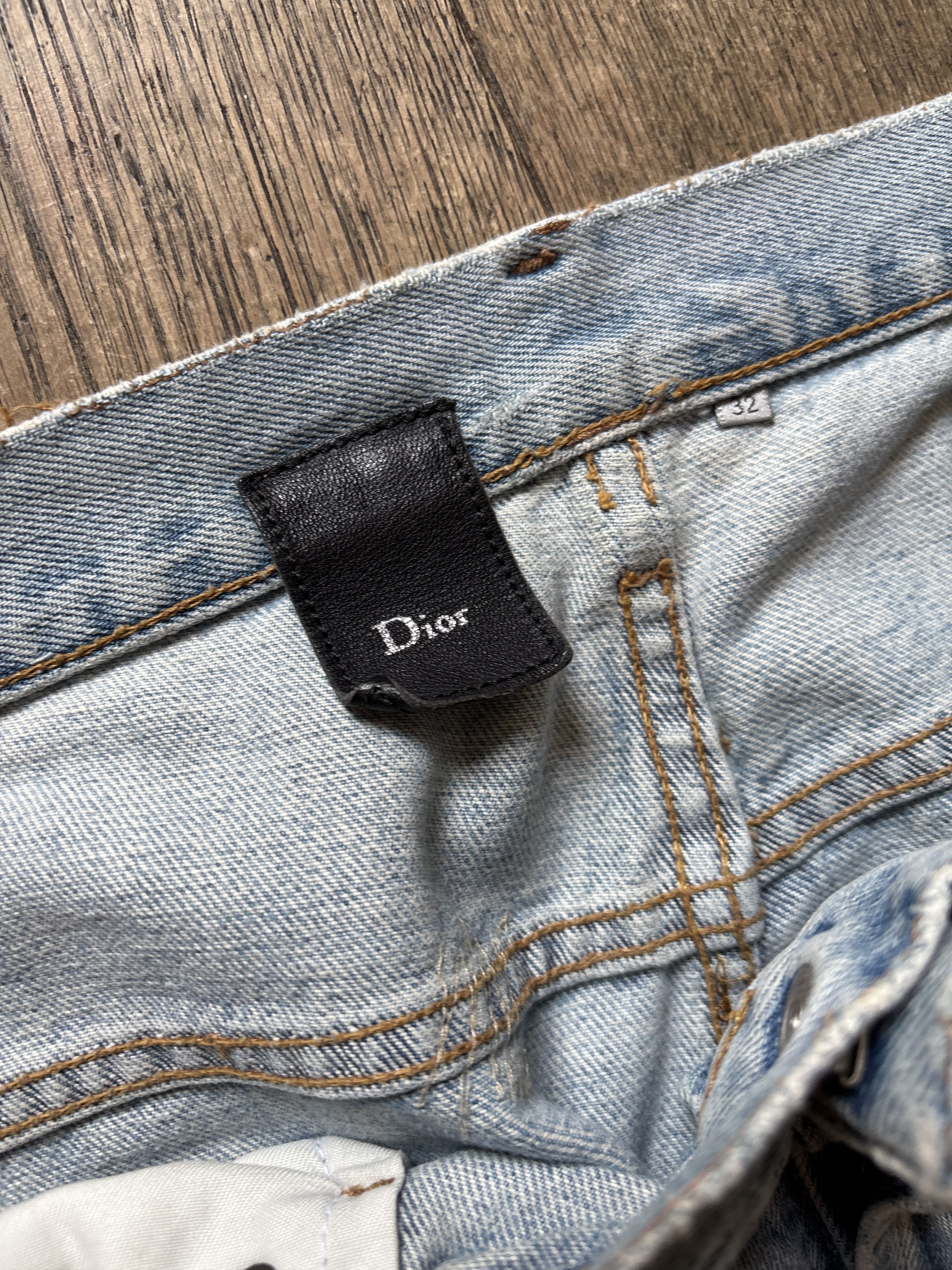 Dior SS06 Dior Crash Denim Size US 32 / EU 48 - 4 Thumbnail