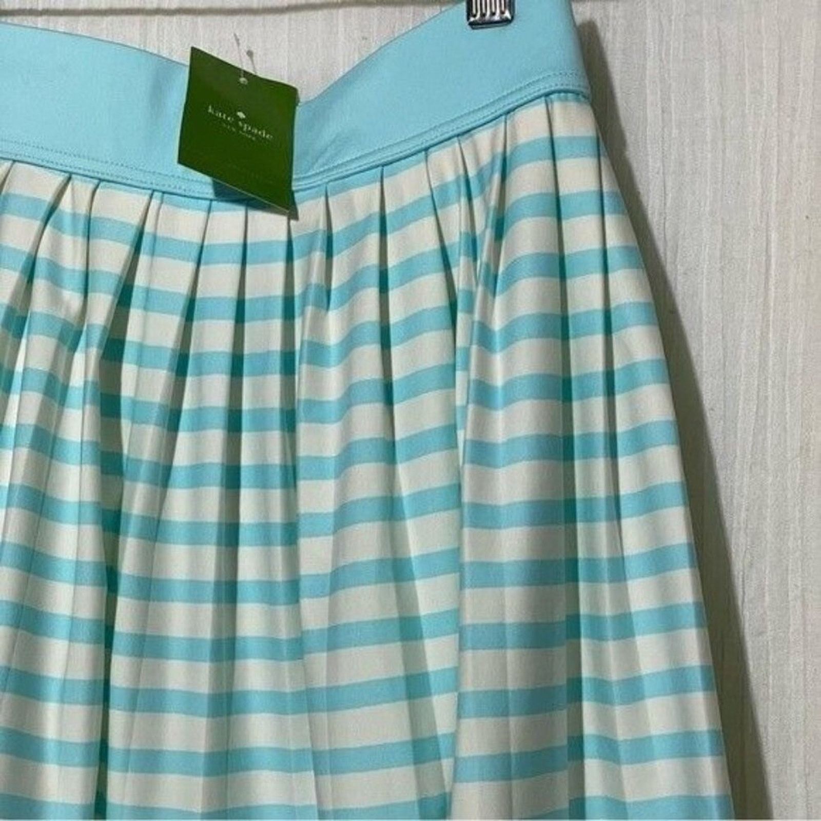 Kate Spade Kate Spade Coverup Skirt XS NWT Nahant Shore Blue White Size ONE SIZE - 6 Thumbnail