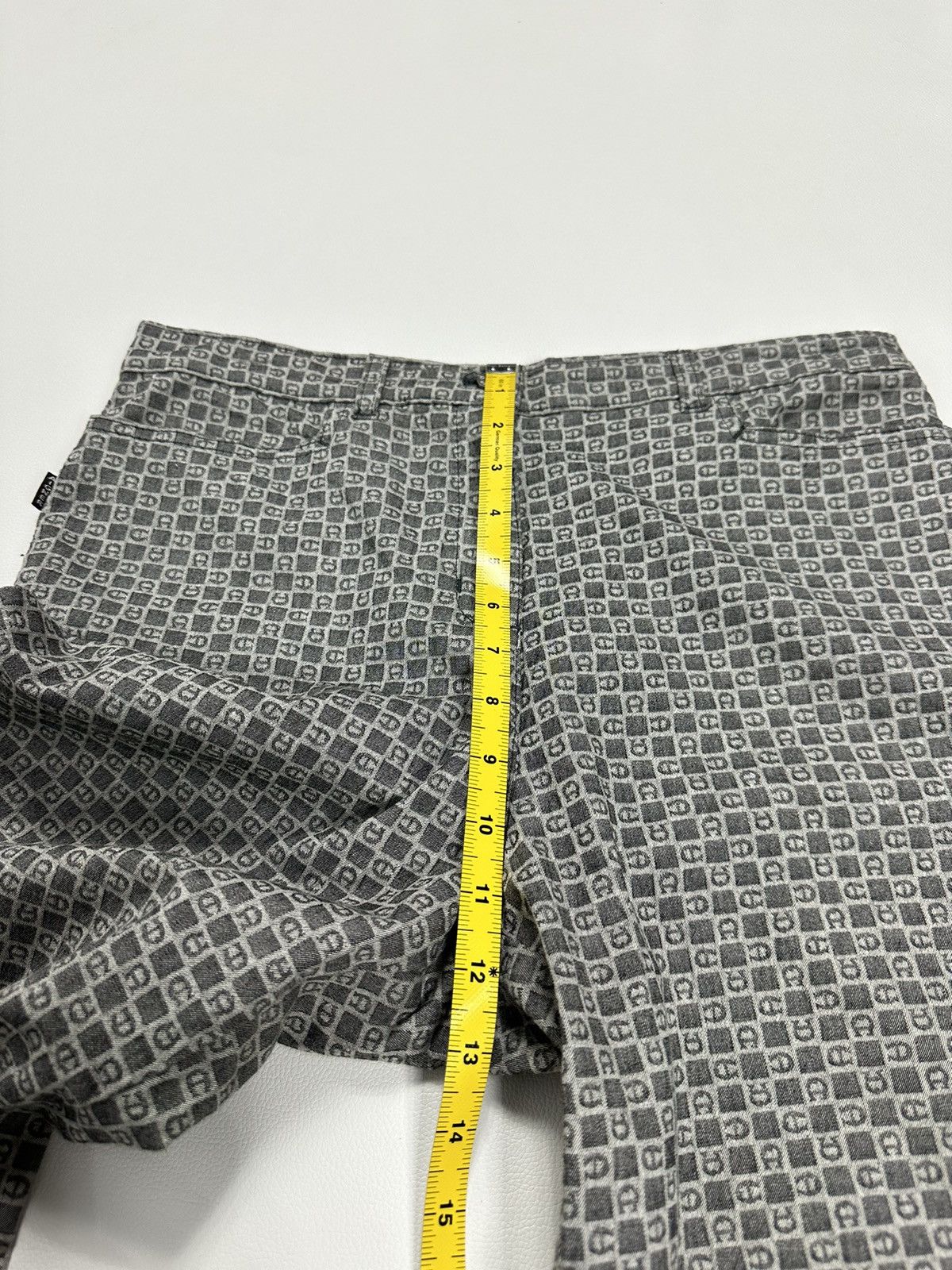 Aigner × Etienne Aigner Aigner monogram pants Pantalone denim Size 30" / US 8 / IT 44 - 18 Thumbnail